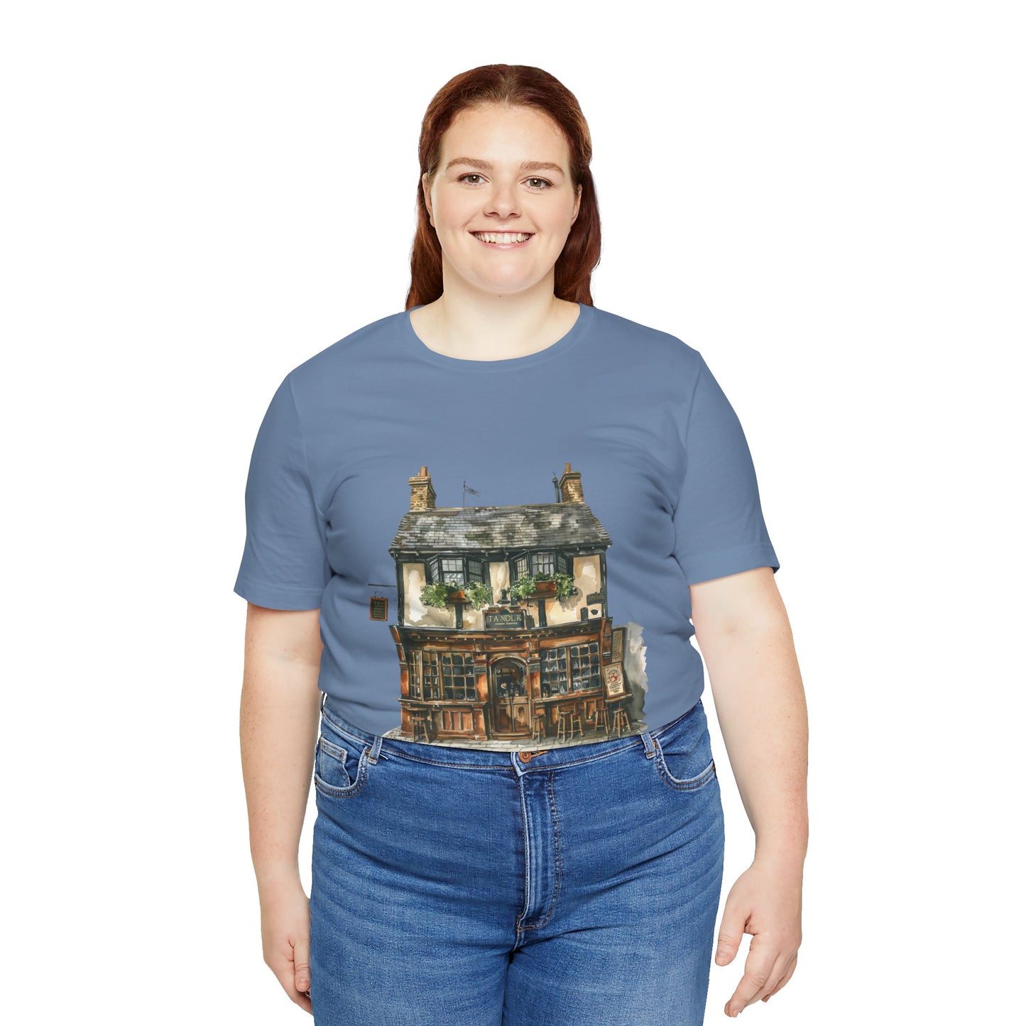 Unisex Jersey Short Sleeve Tee - Charming & Cozy - Life in a British Village House