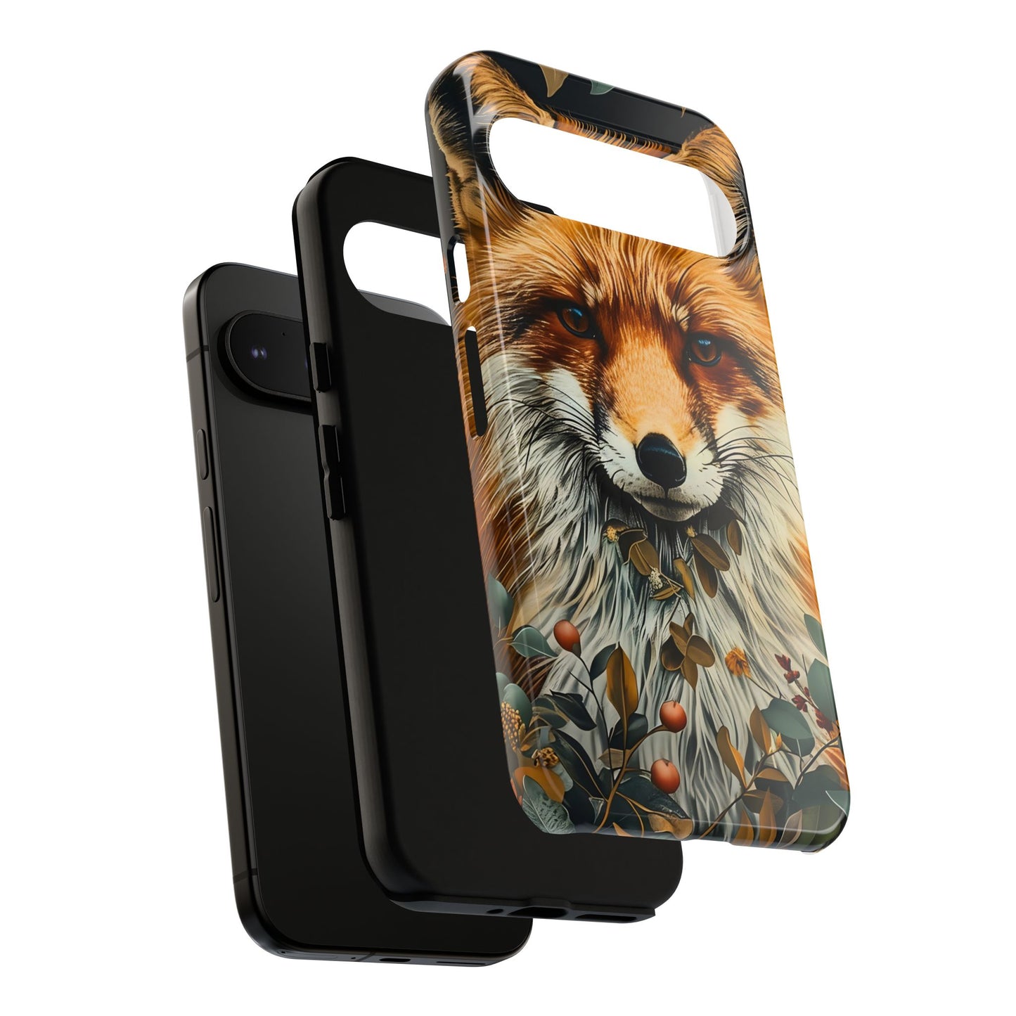 Fox Design Tough Phone Case - Nature Lover's Gift, Wildlife Accessory, Stylish Protection, Eco-Friendly Mobile Cover