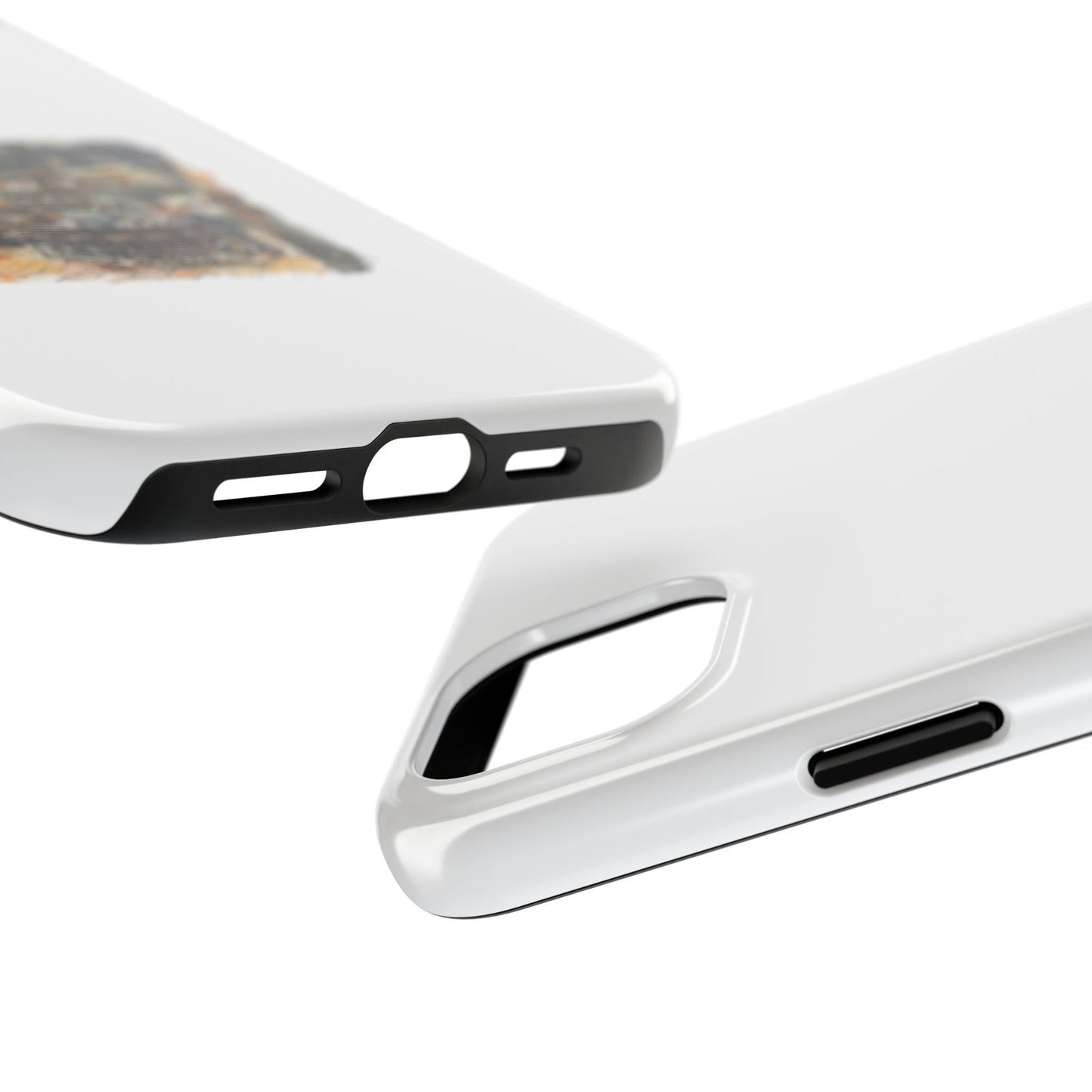 Artistic Tough Phone Cases with Cozy Pub Scene