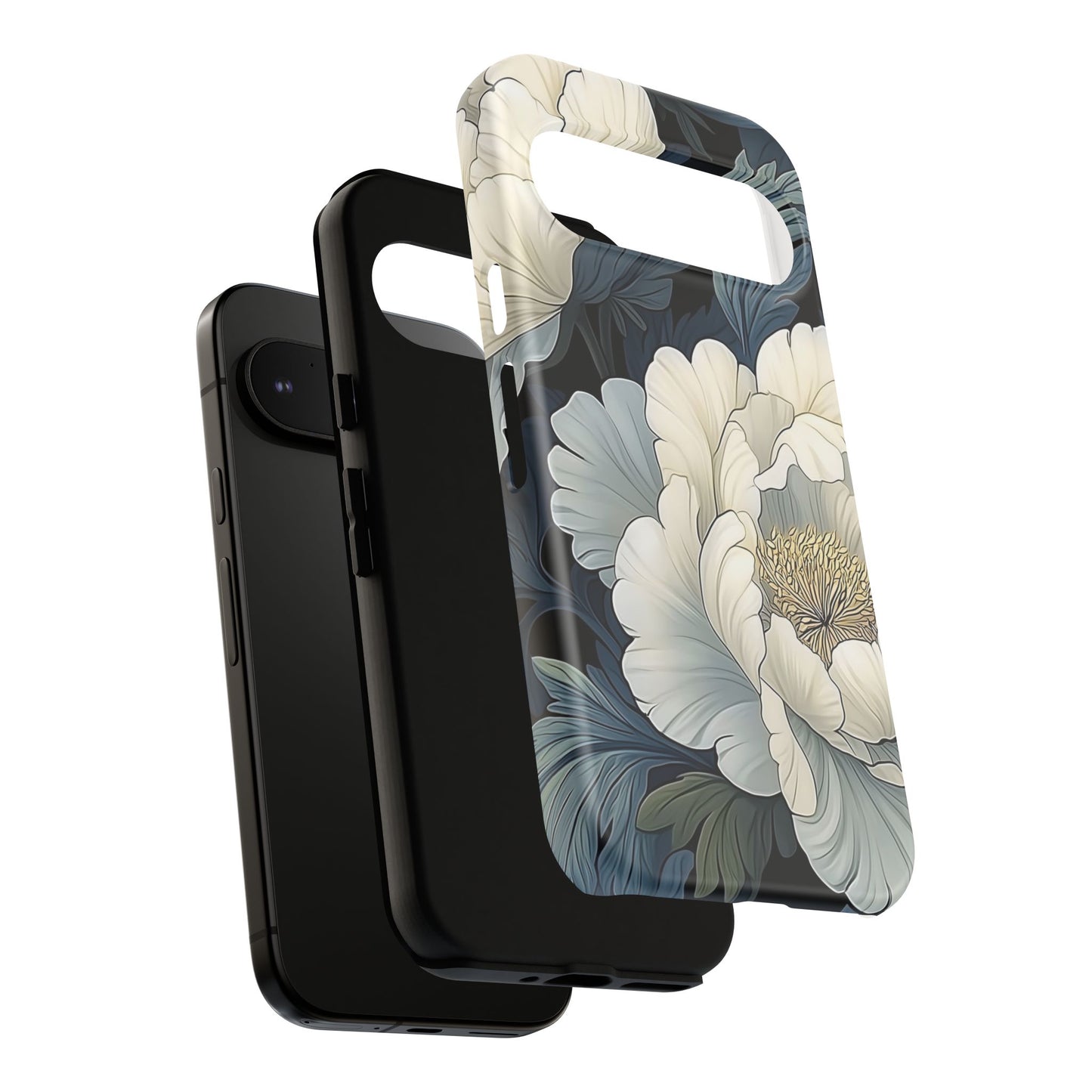 Floral Phone Case - Elegant Tough Cases for Nature Lovers, Stylish Protective Cover for Gifts, Birthdays, Mom's Day, Floral Design
