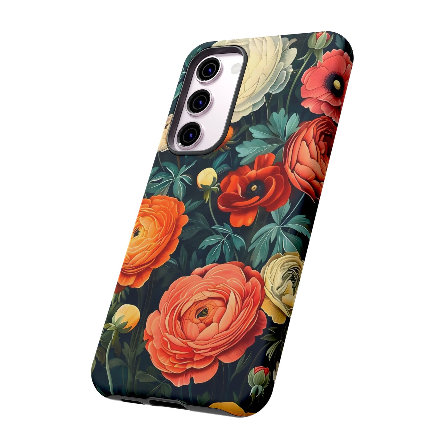 Floral Phone Case, Tough Cases - Stylish Protection, Gifts for Her, Nature Lover Decor, Floral Accessories