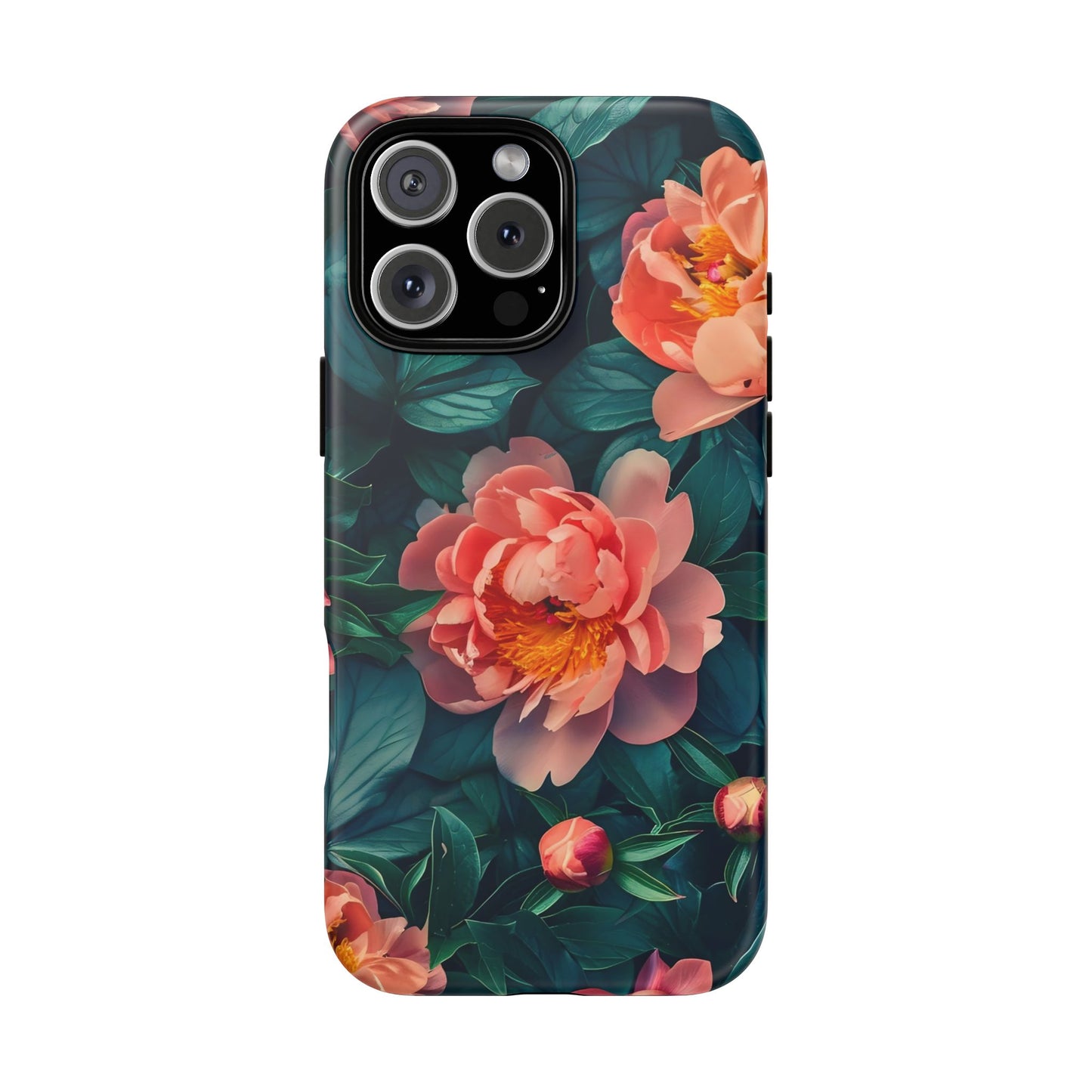 Floral Phone Case - Tough Cases, Flower Design, Botanical Art, Phone Accessory, Gift for Her, Nature Lovers