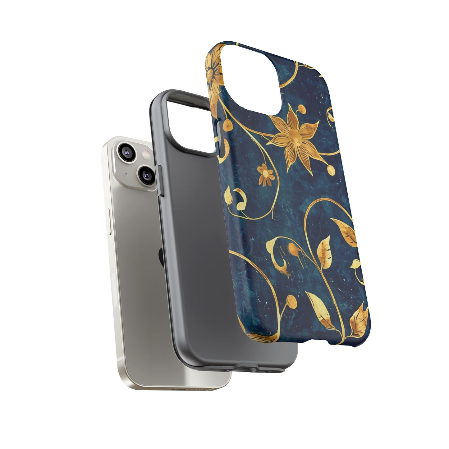 Elegant Floral Phone Case, Tough Cases for iPhone, Unique Style for Her, Gift for Birthdays, Anniversary Present, Nature Lovers