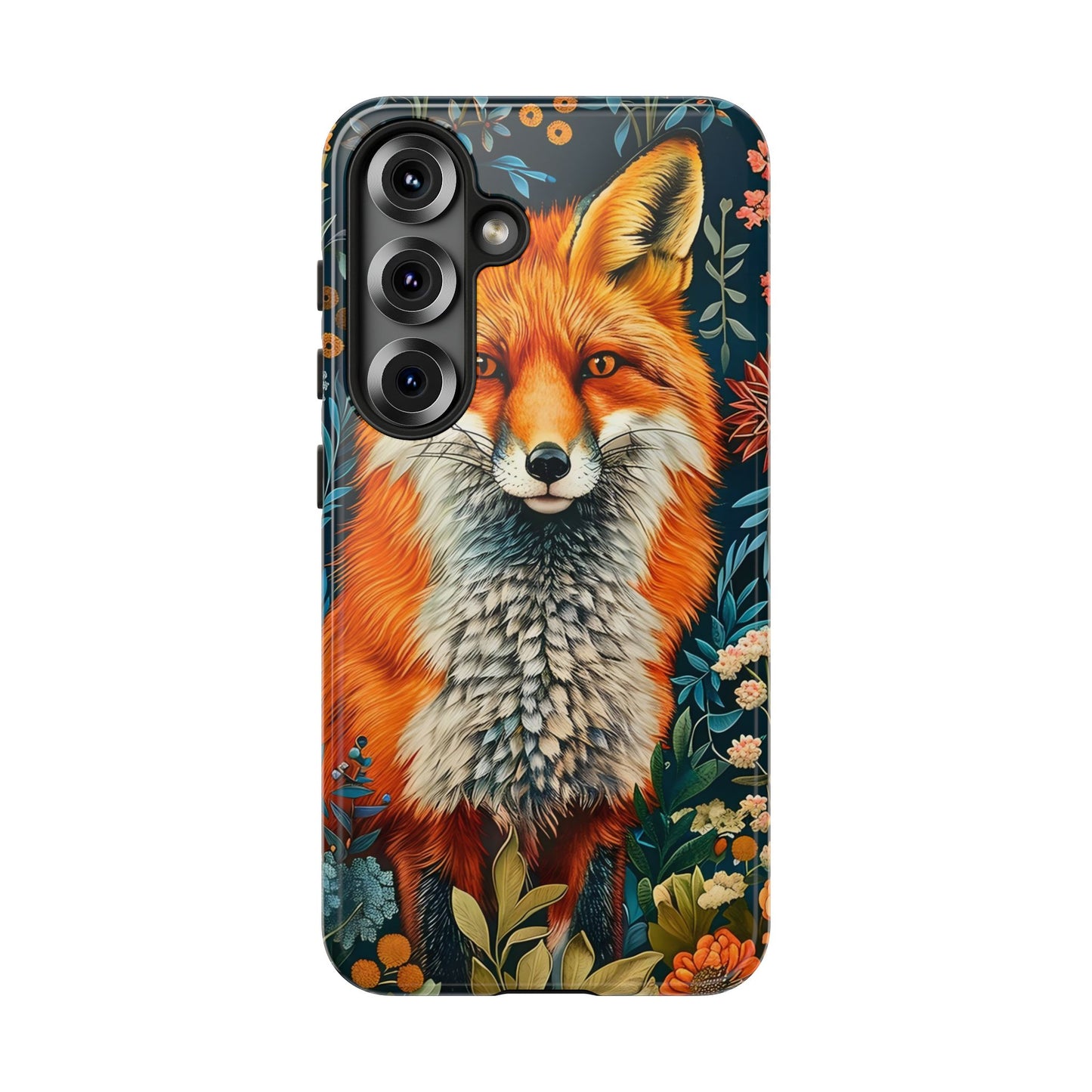 Vibrant Fox Phone Case, Tough Phone Cover, Unique Wildlife Accessory, Gift for Animal Lovers, Nature-Inspired Design