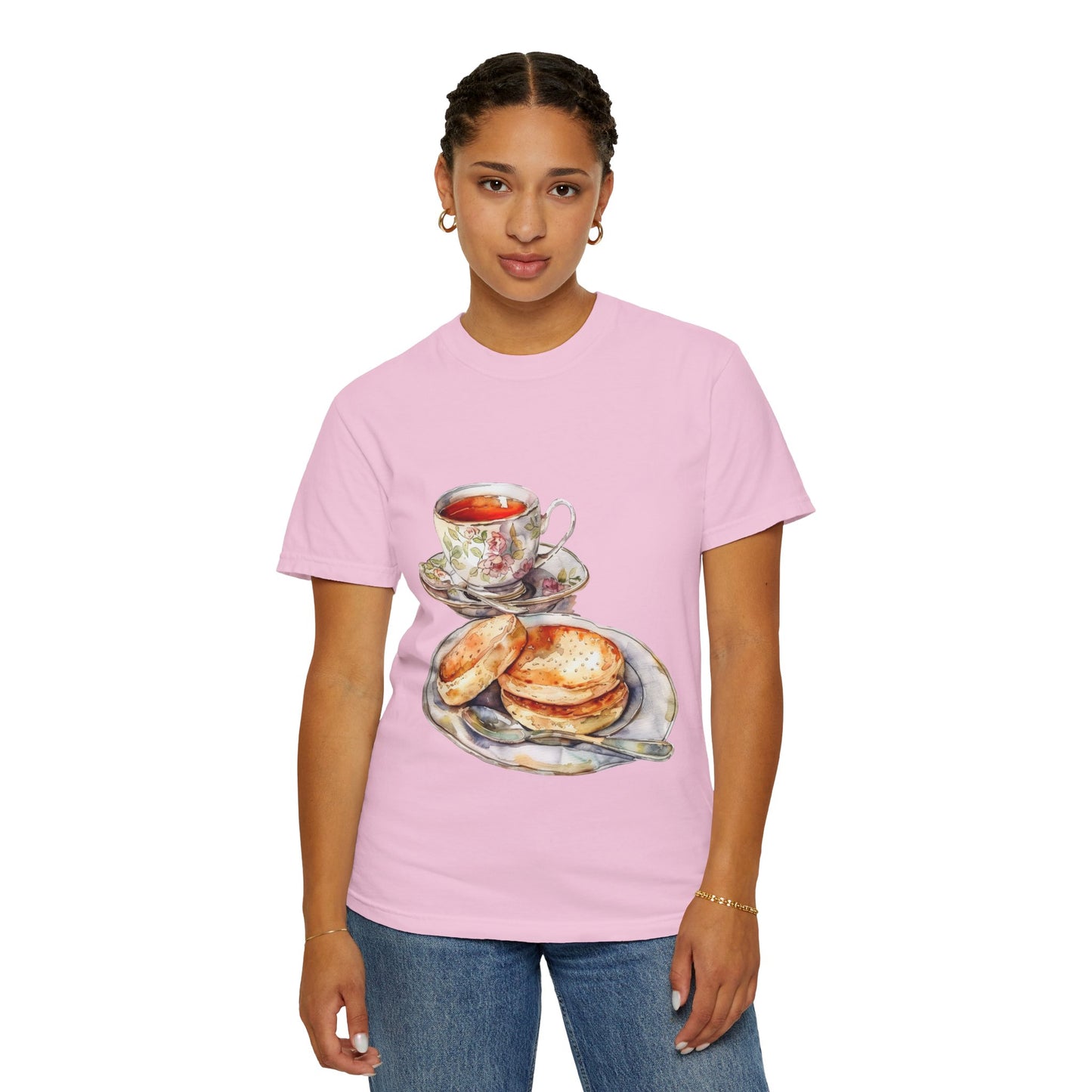 Unisex Garment-Dyed T-shirt - Sunday Roasts & Afternoon Tea - The Heart of British Cuisine