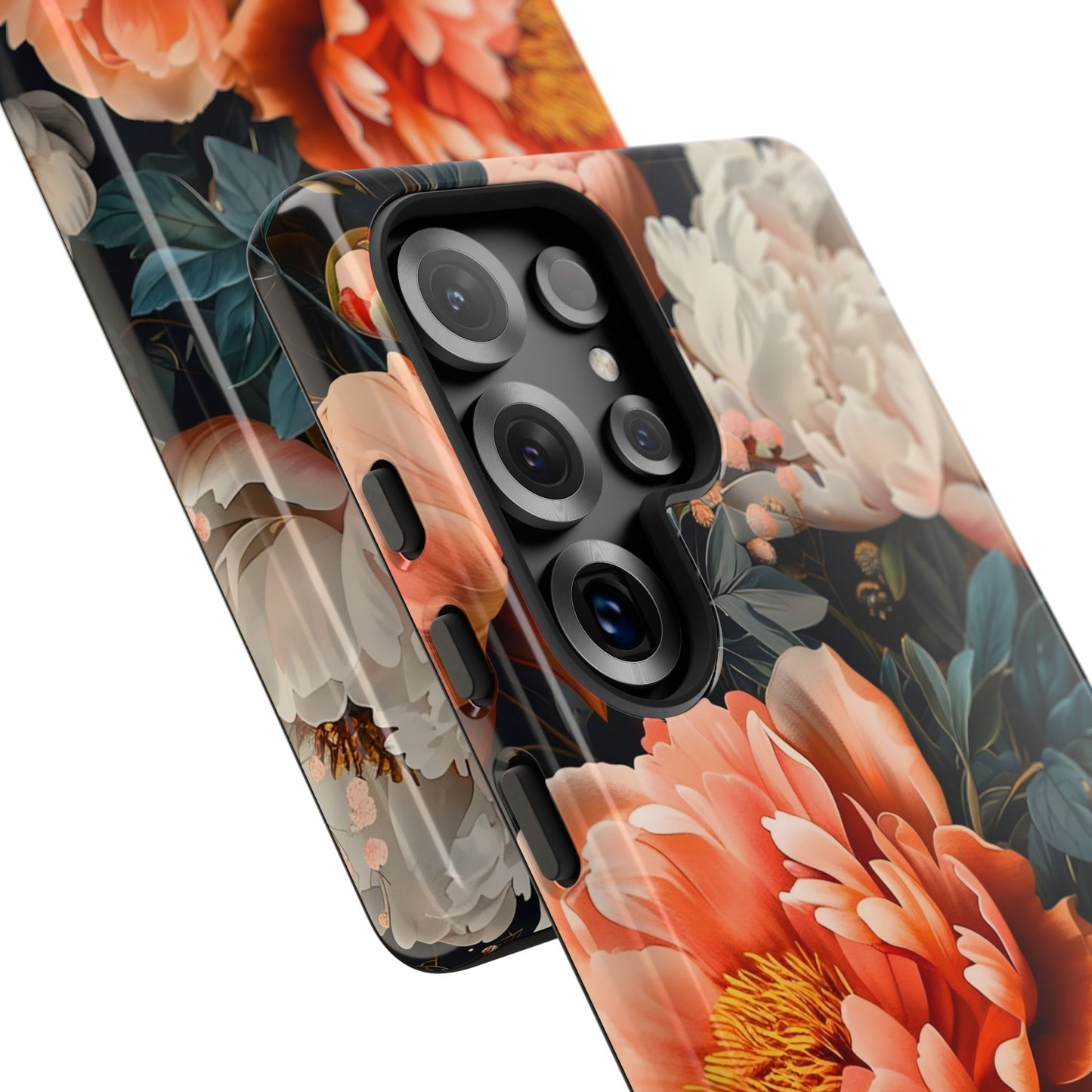 Floral Phone Case - Tough Cases, Durable Cover, Flower Design, Unique Gift, Phone Accessories