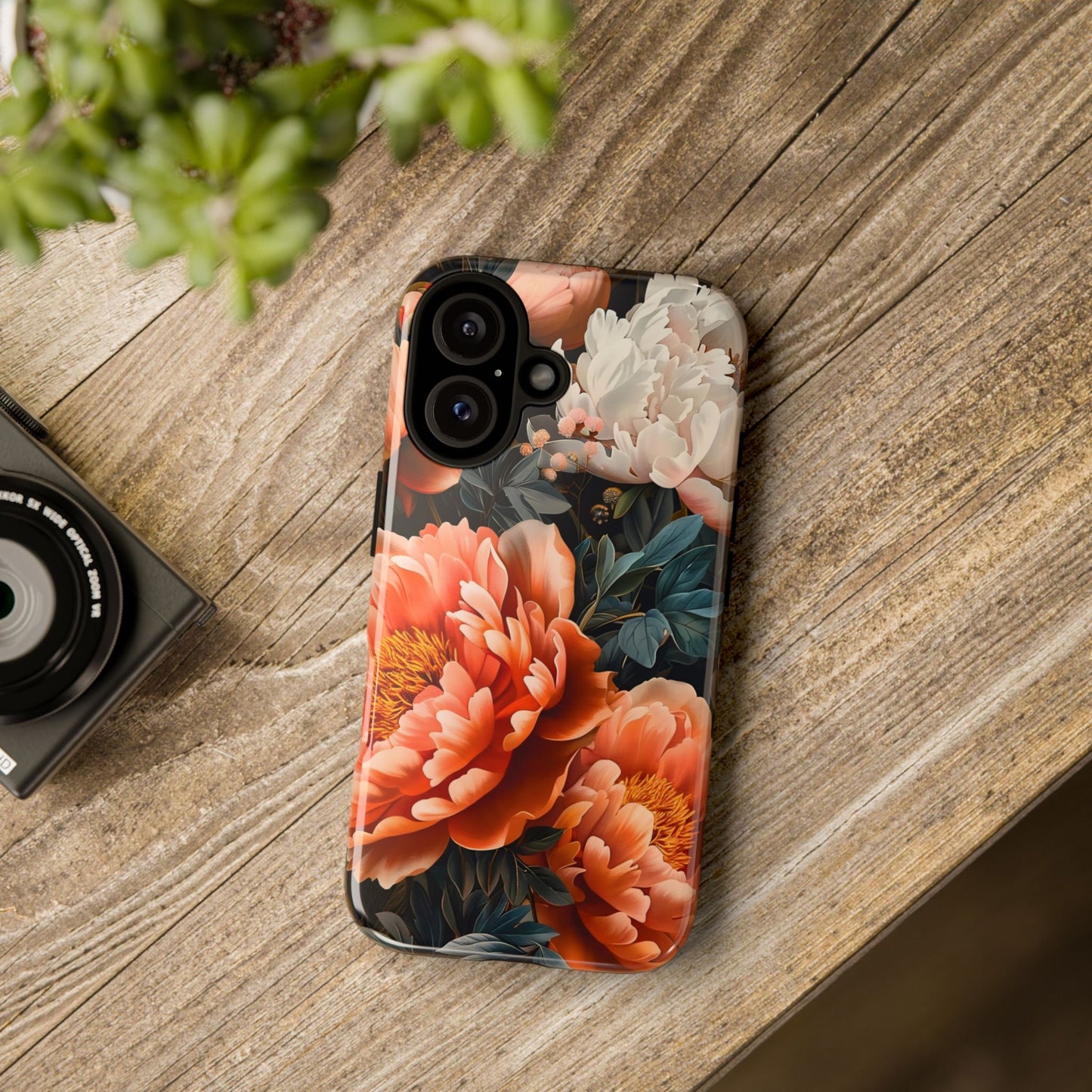 Floral Phone Case - Tough Cases, Durable Cover, Flower Design, Unique Gift, Phone Accessories