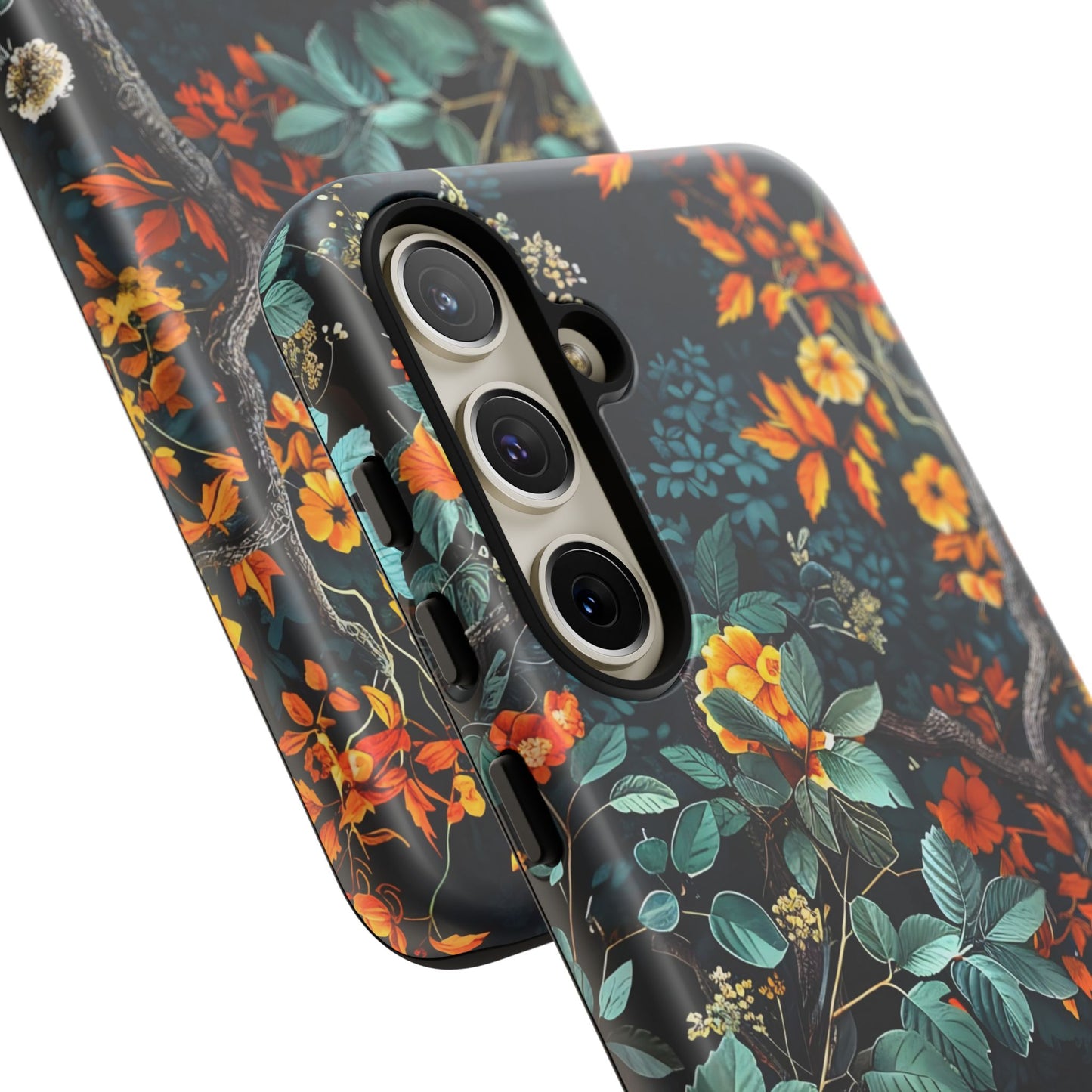 Floral Phone Case | Tough Cases, Protective Cover, Gift for Her, Autumn Vibes, Floral Phone Accessory, Unique Design