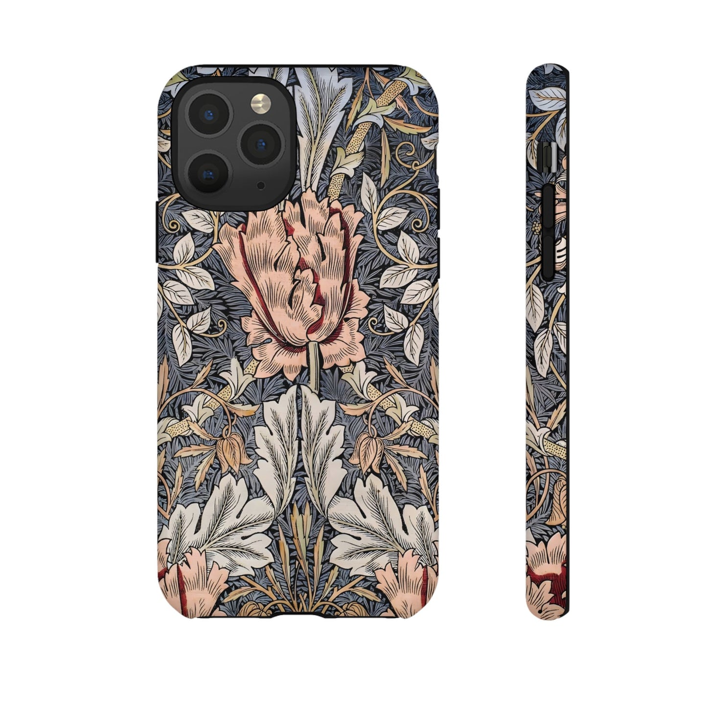 Floral Phone Case, Tough Cases for Stylish Protection, Flower Design, Gift for Her, Phone Accessories, Trendy Mobile Covers