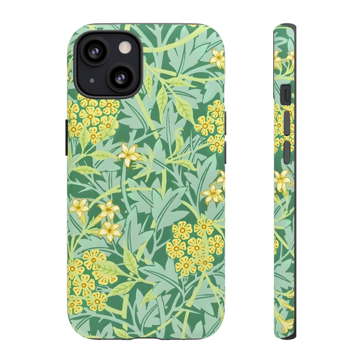 Tough Cases Organic Floral Phone Case, Stylish iPhone Cover, Eco-Friendly Gift, Nature Lover Accessory, Spring Decor, Unique Phone Protector