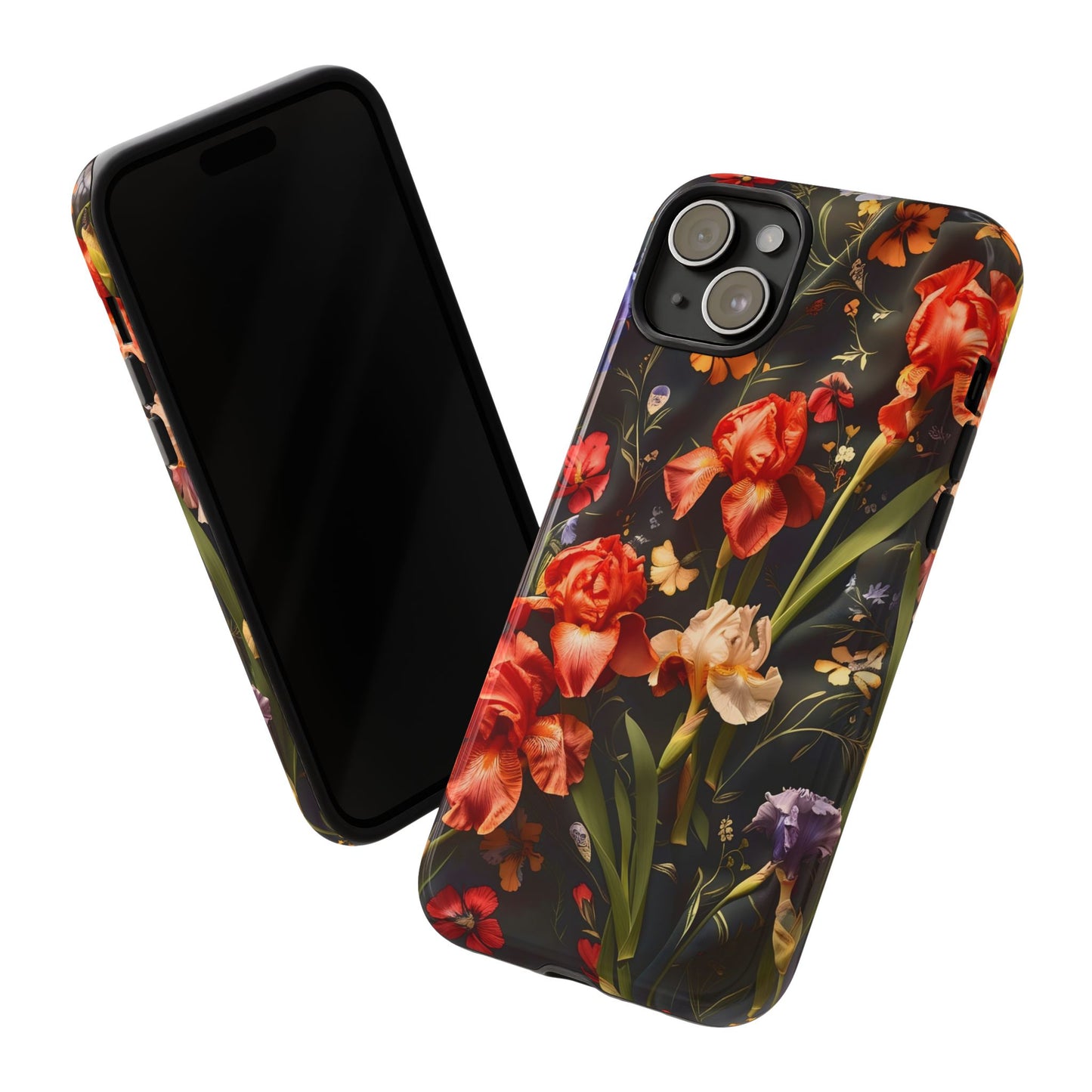 Floral Tough Case for Phone, Durable Protective Phone Cover, Gift for Flower Lovers, Phone Accessories, Spring Vibes