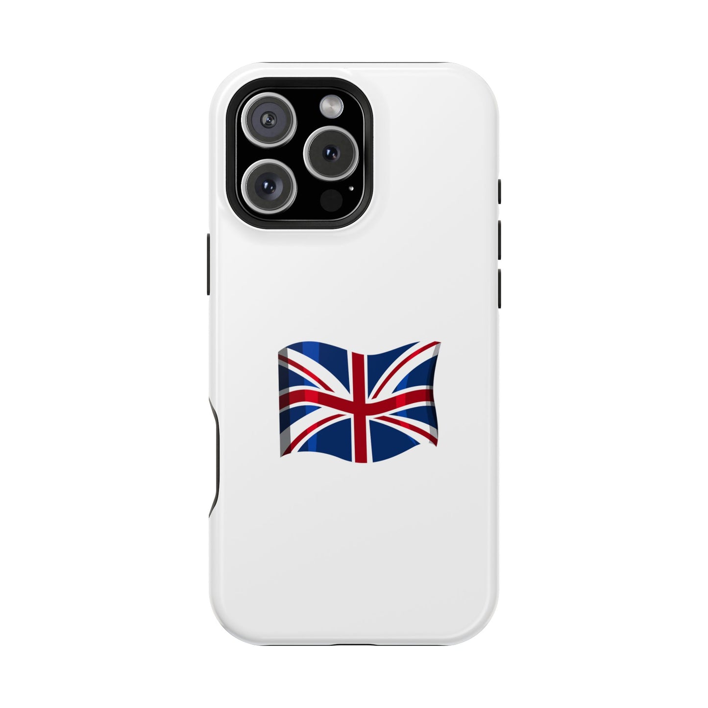 UK Flag Magnetic Phone Case, Durable Tough Cover, Gift for Patriots, Ideal for Travelers, Accessories for Holidays