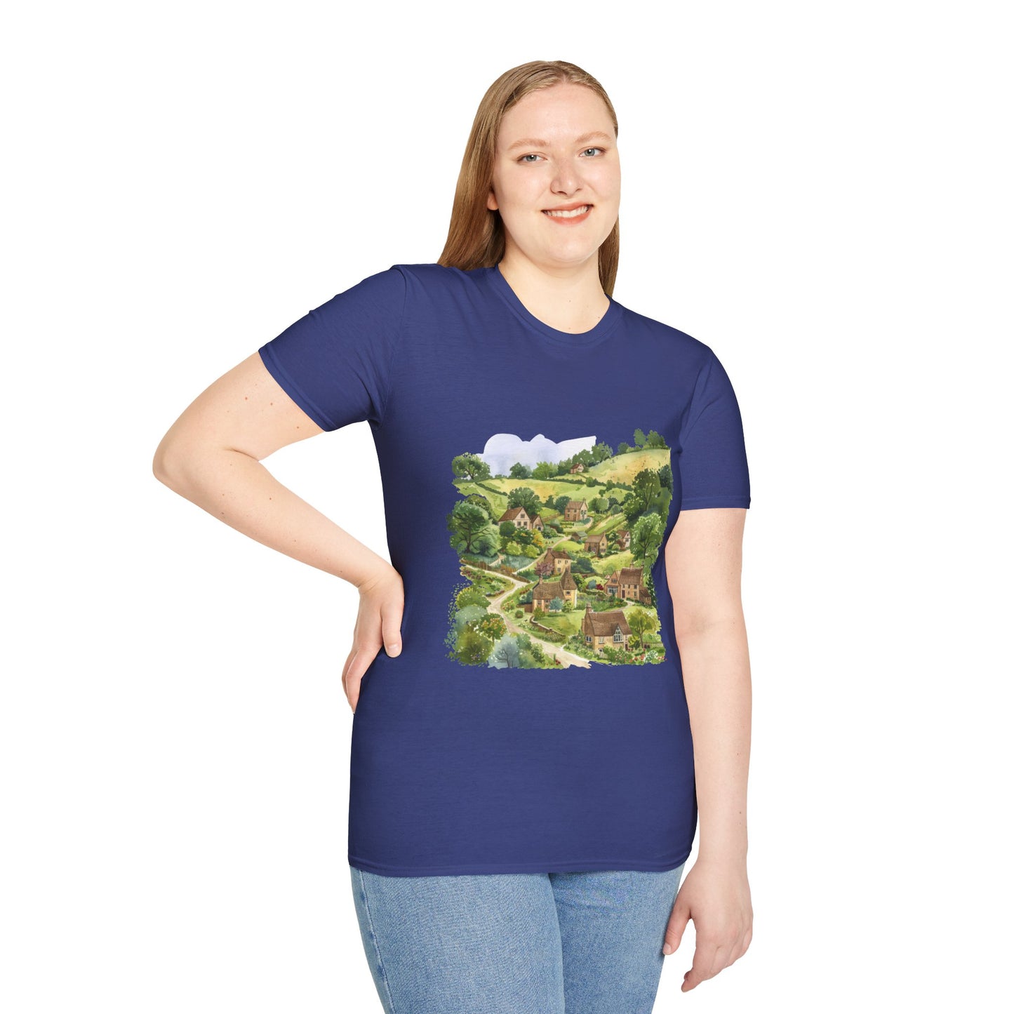 Unisex Softstyle T-Shirt - Embracing Classic British Charm and Style
