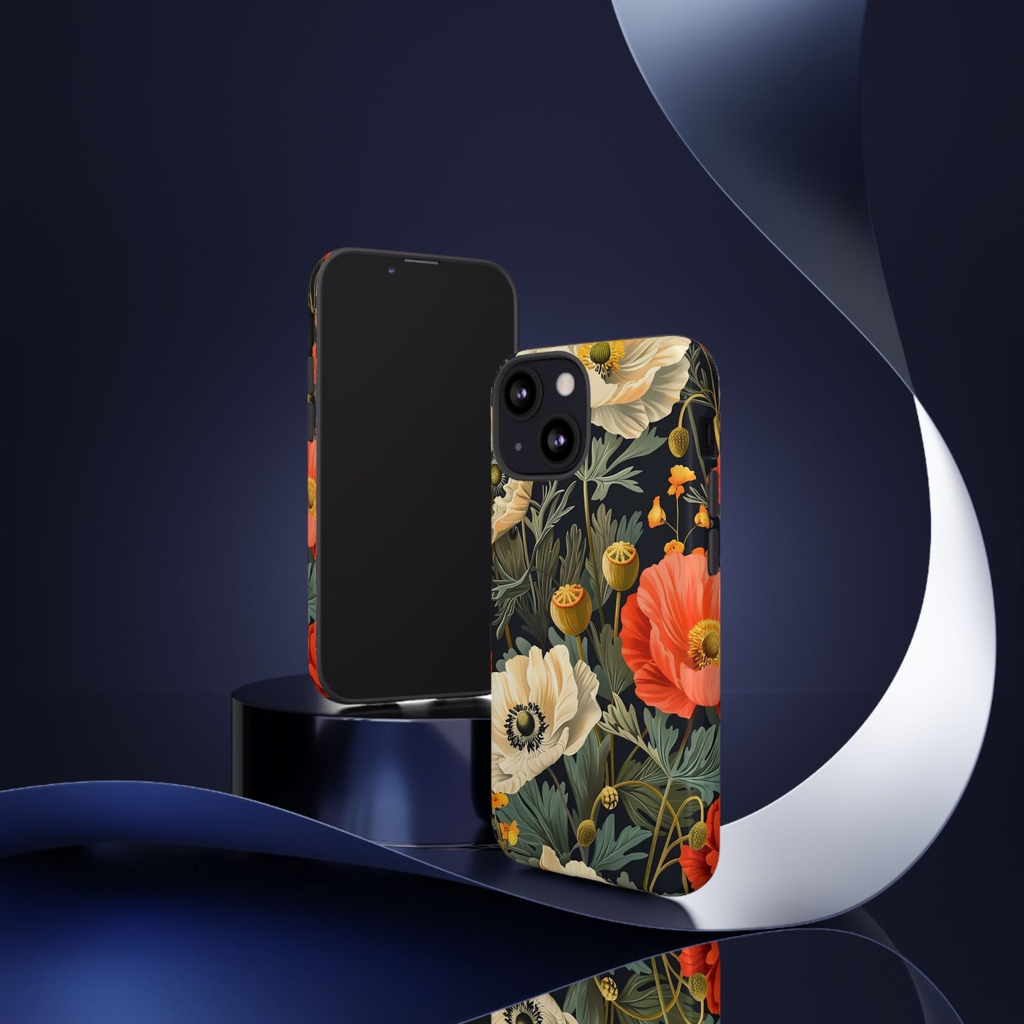 Floral Phone Case - Tough Cases with Vibrant Garden Design, Phone Accessory, Gift for Her, Spring Style, Nature Lover