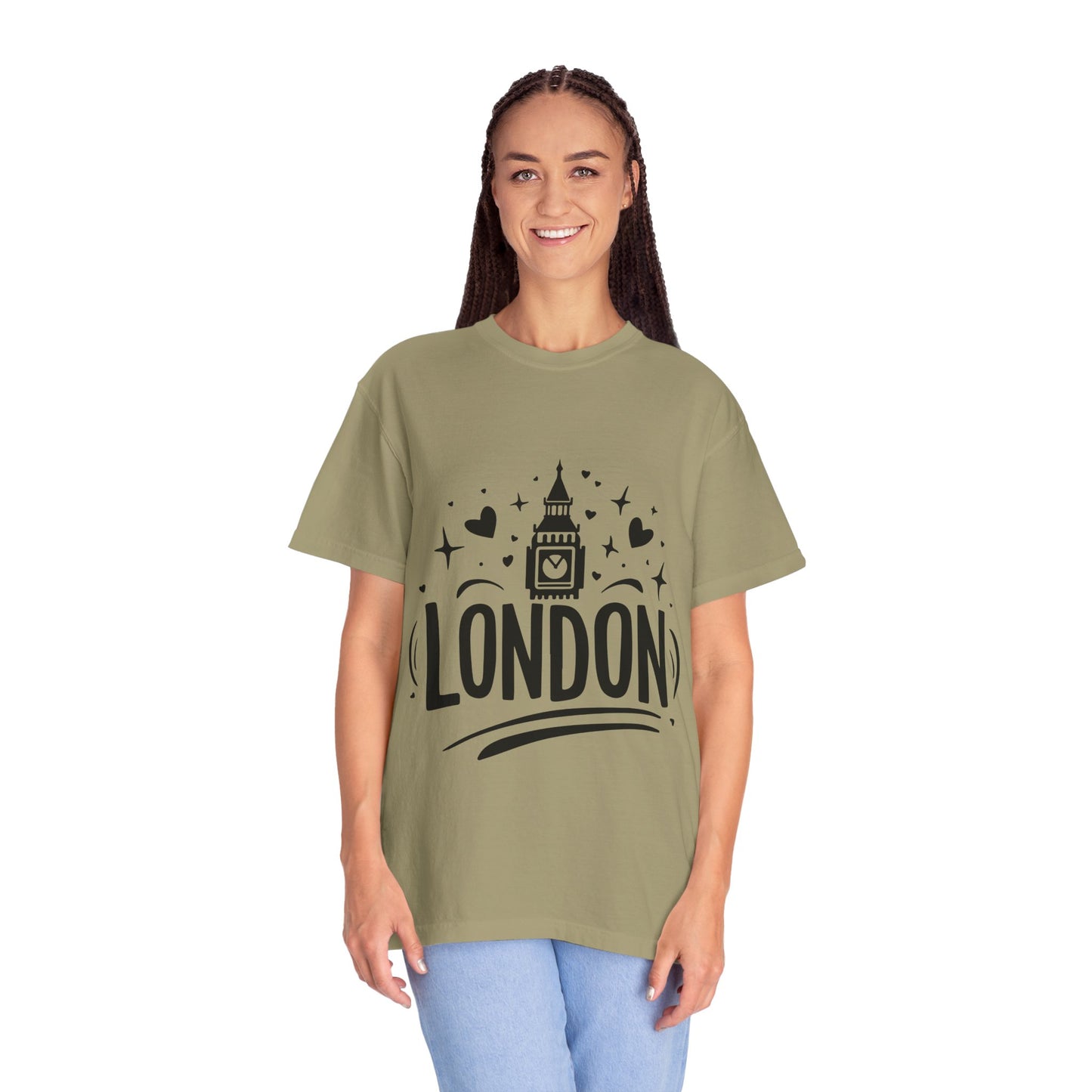 Unisex Garment-Dyed T-shirt - Lovely London