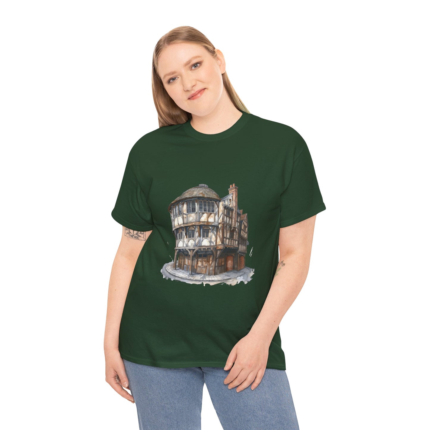 Unisex Heavy Cotton Tee - Pints and Stories - Life at a British Pub