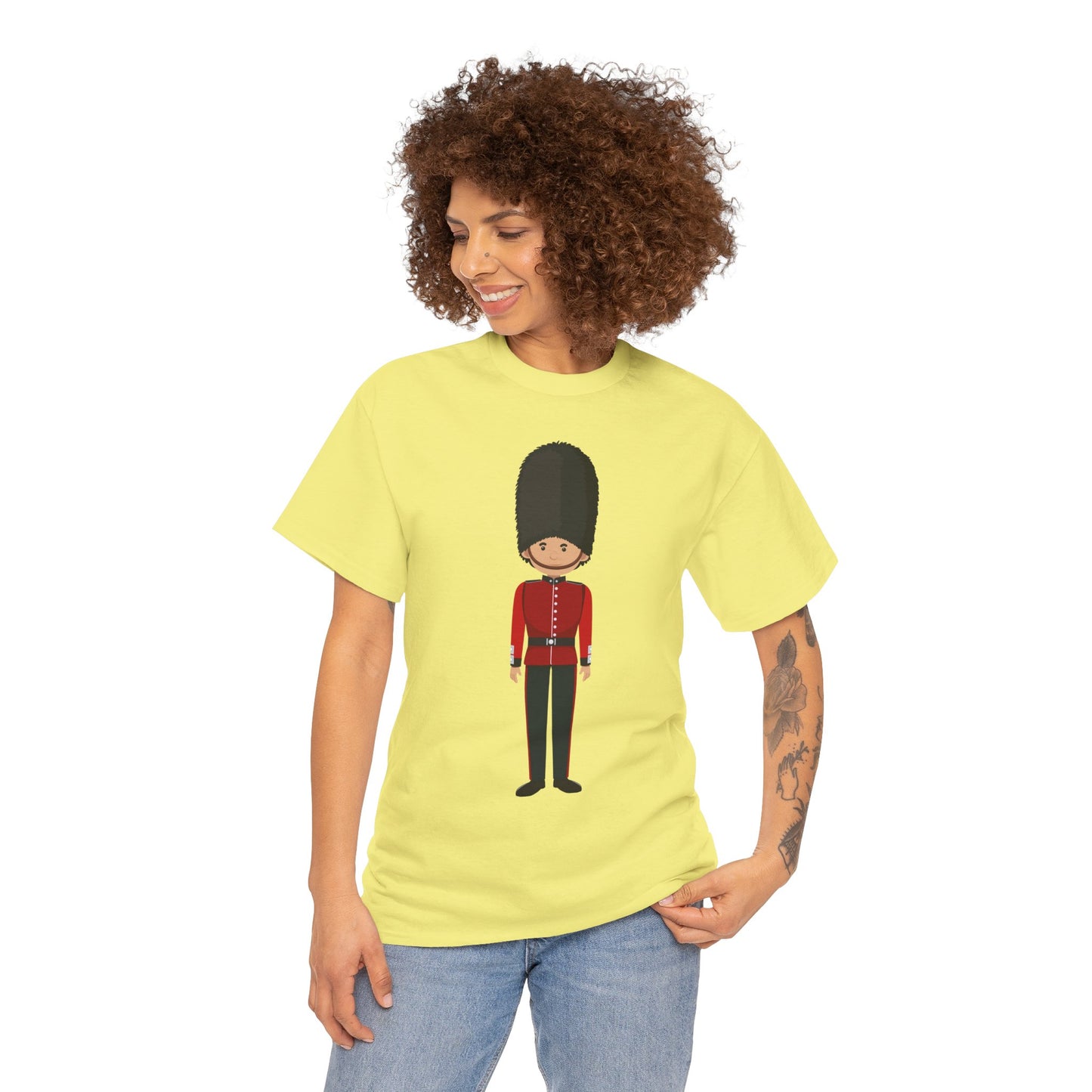 Unisex Heavy Cotton Tee - A Legacy in Red - Cornwall’s Army Museum