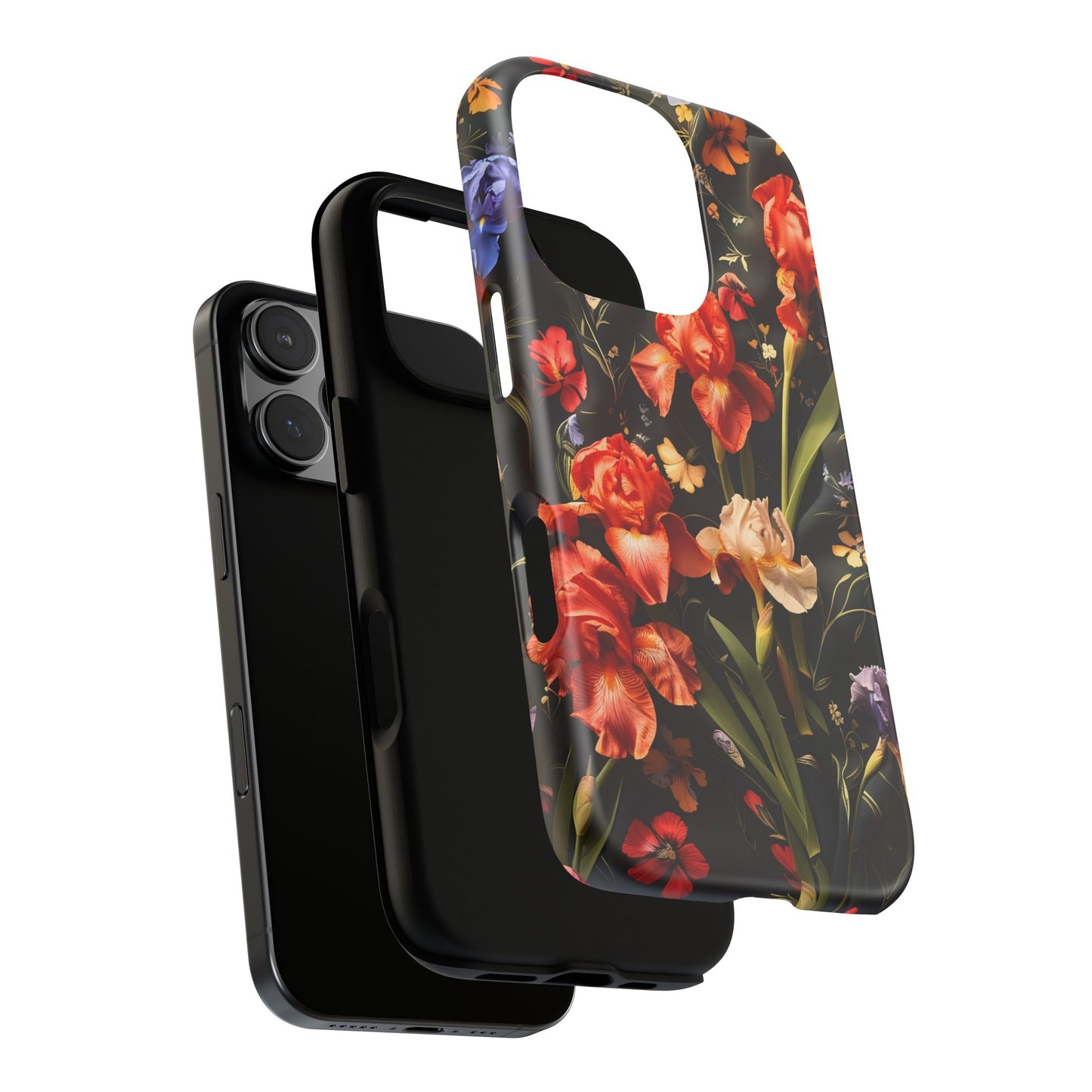 Floral Tough Case for Phone, Durable Protective Phone Cover, Gift for Flower Lovers, Phone Accessories, Spring Vibes