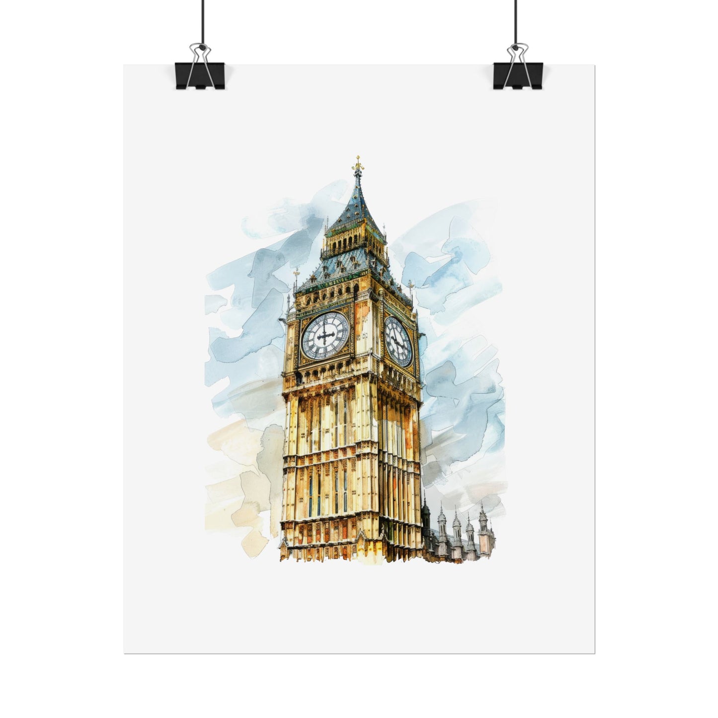 London Tower Rolled Posters