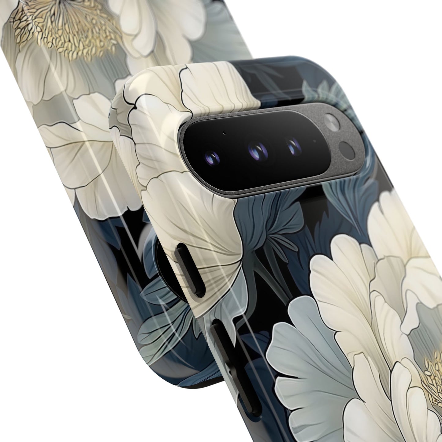 Floral Phone Case - Elegant Tough Cases for Nature Lovers, Stylish Protective Cover for Gifts, Birthdays, Mom's Day, Floral Design