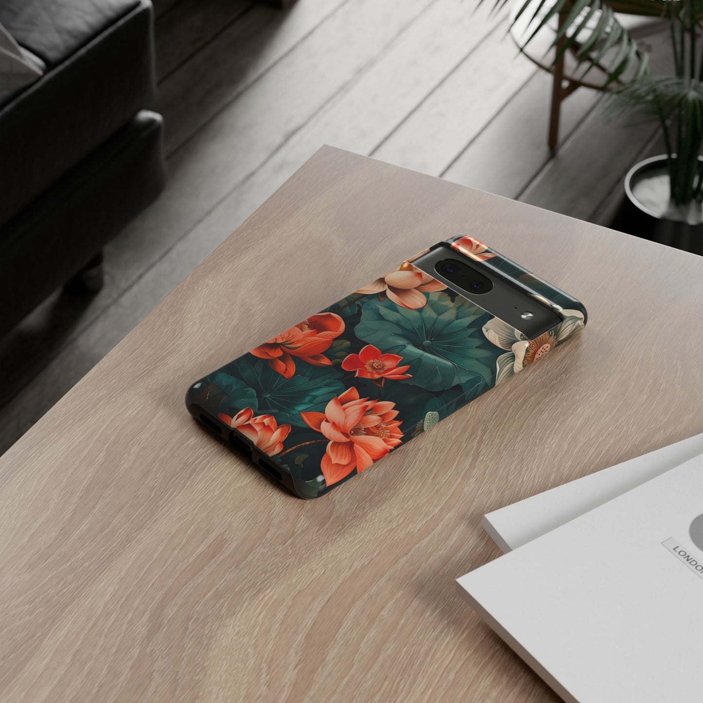 Flower Phone Case, Floral Phone Cover, Tough Case for Floral Lovers, Gift for Her, Stylish Tech Accessories
