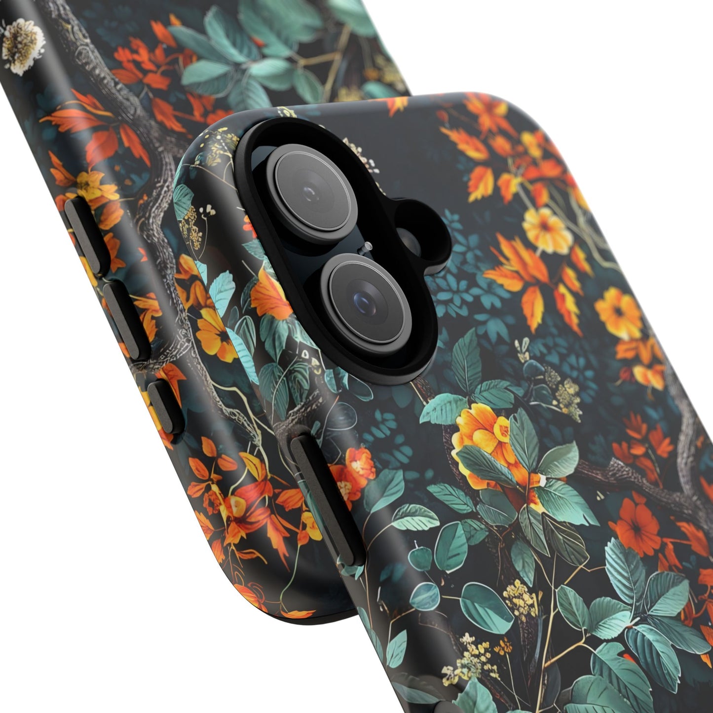 Floral Phone Case | Tough Cases, Protective Cover, Gift for Her, Autumn Vibes, Floral Phone Accessory, Unique Design