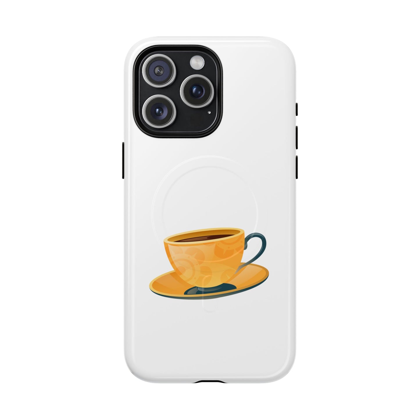 Coffee Lover's Tough Magnetic Case | Durable Phone Cover, Gift for Him, Her, Stylish Accessory