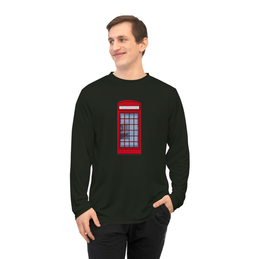 Unisex Performance Long Sleeve Shirt - British Public Telephone