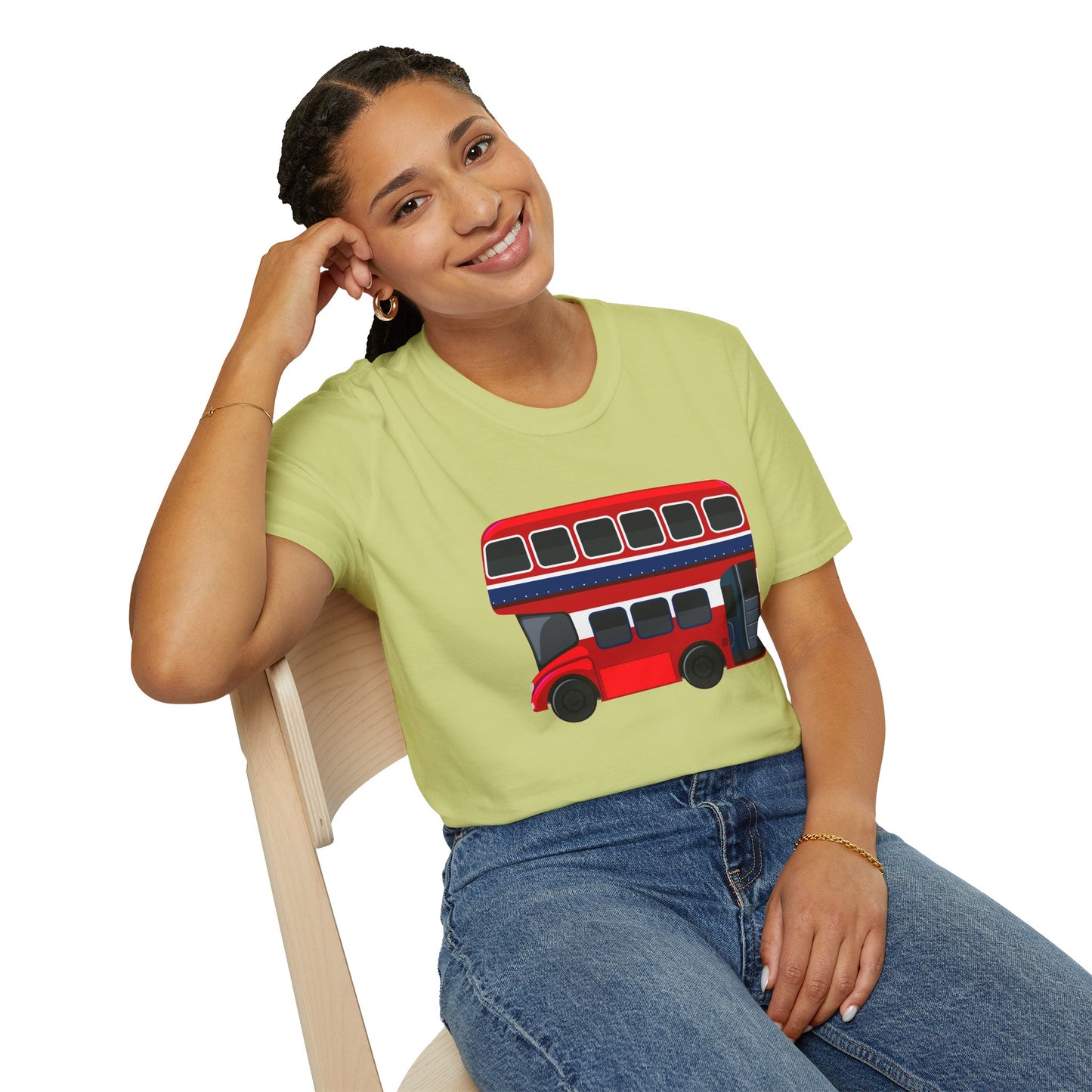Unisex Softstyle T-Shirt - London Transport English Bus