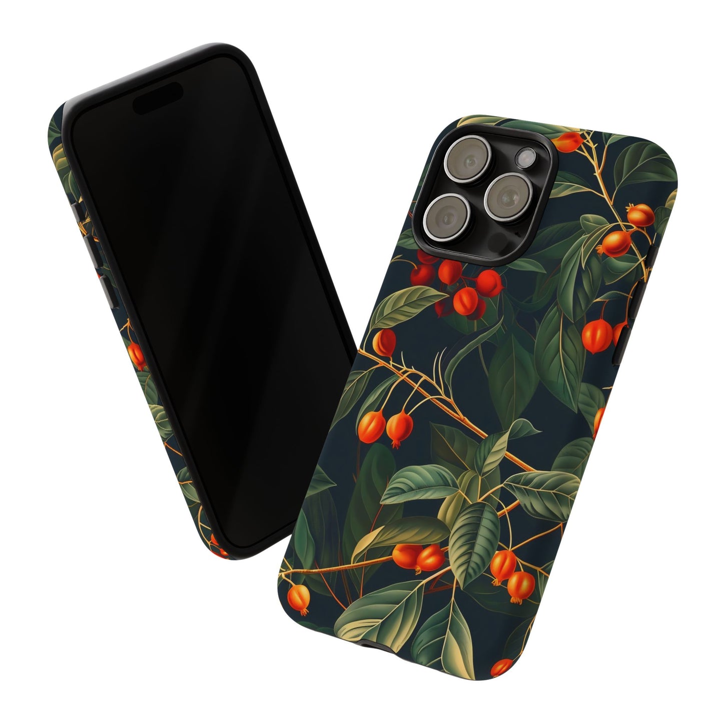 Tough Cases, Floral Phone Case, Nature-Inspired Tech, Unique Gift, Phone Accessory, Botanical Design, Fall Vibes