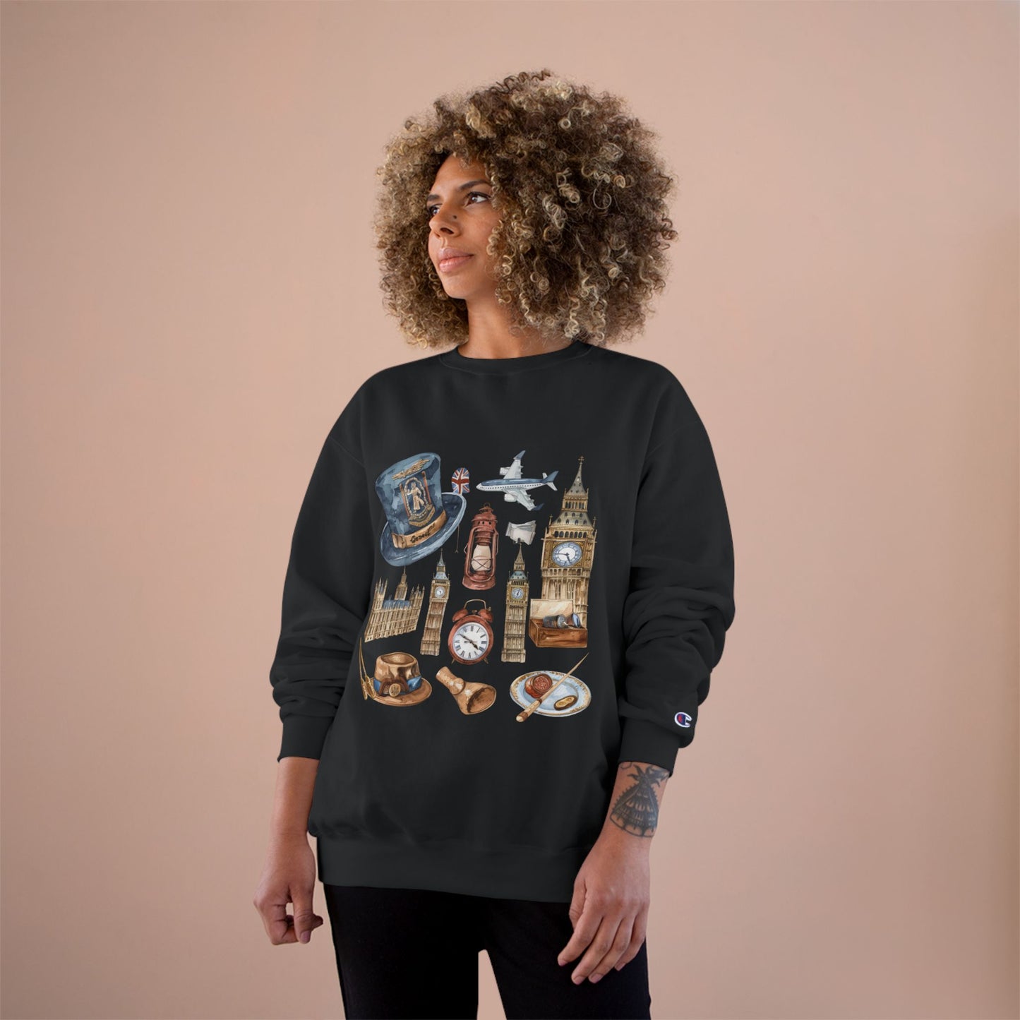 Champion Sweatshirt - Classic England Icons - A Vintage Tribute