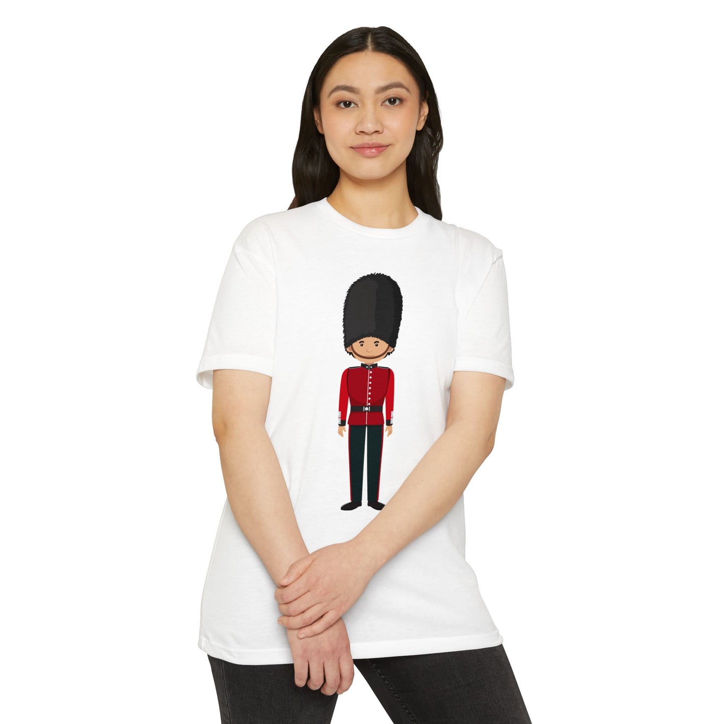 Unisex CVC Jersey T-shirt - Honor in Red - British Soldier Uniforms