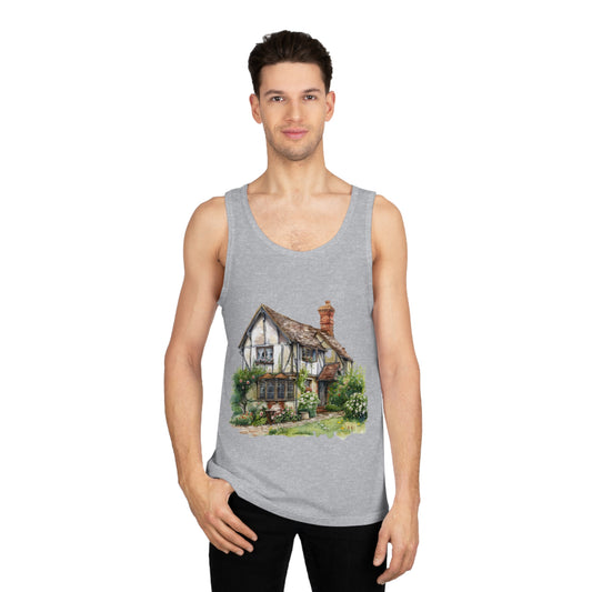 Unisex Softstyle™ Tank Top - Charming British House
