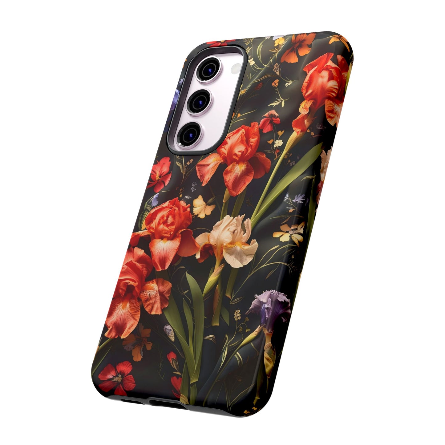 Floral Tough Case for Phone, Durable Protective Phone Cover, Gift for Flower Lovers, Phone Accessories, Spring Vibes