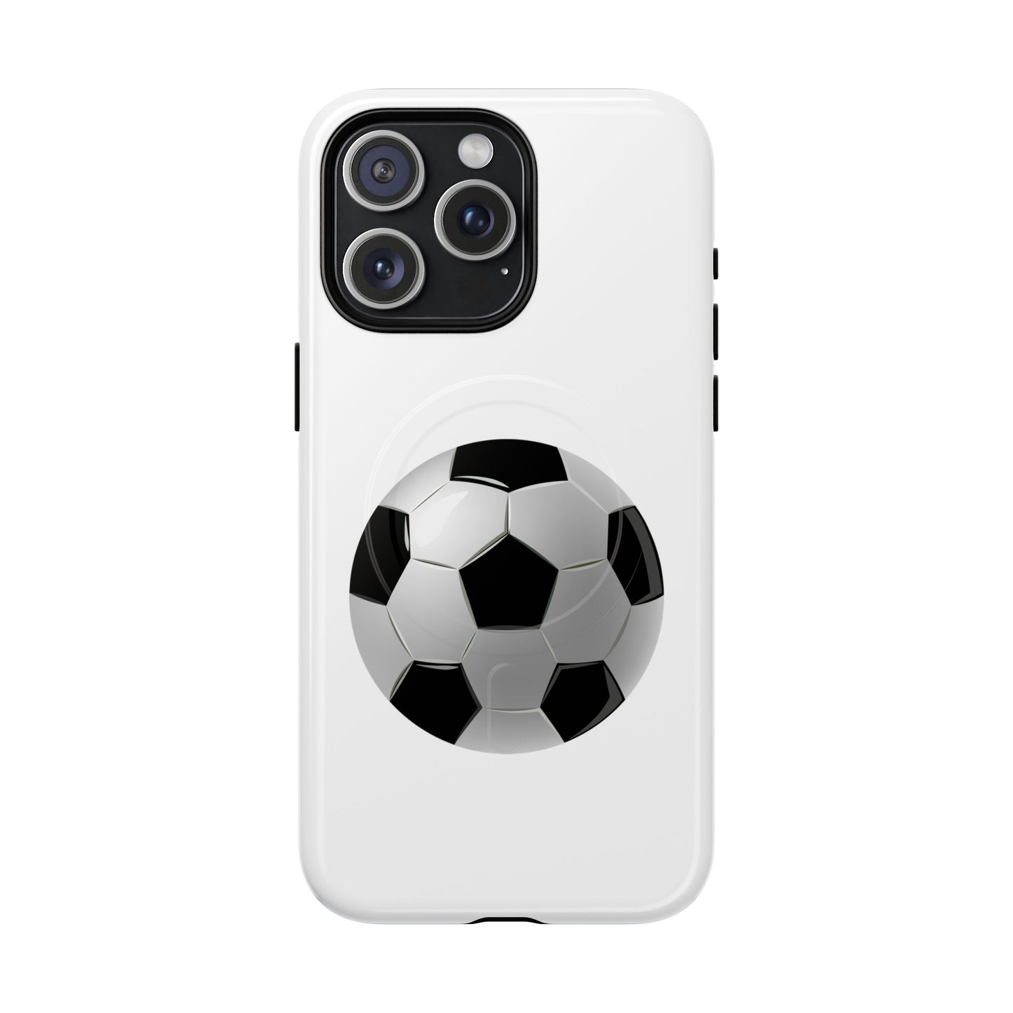 Durable Soccer Phone Case for Sports Lovers, Magnetic Phone Cover, Gift for Athletes, Soccer Fan Accessory, Sports Team Merchandise