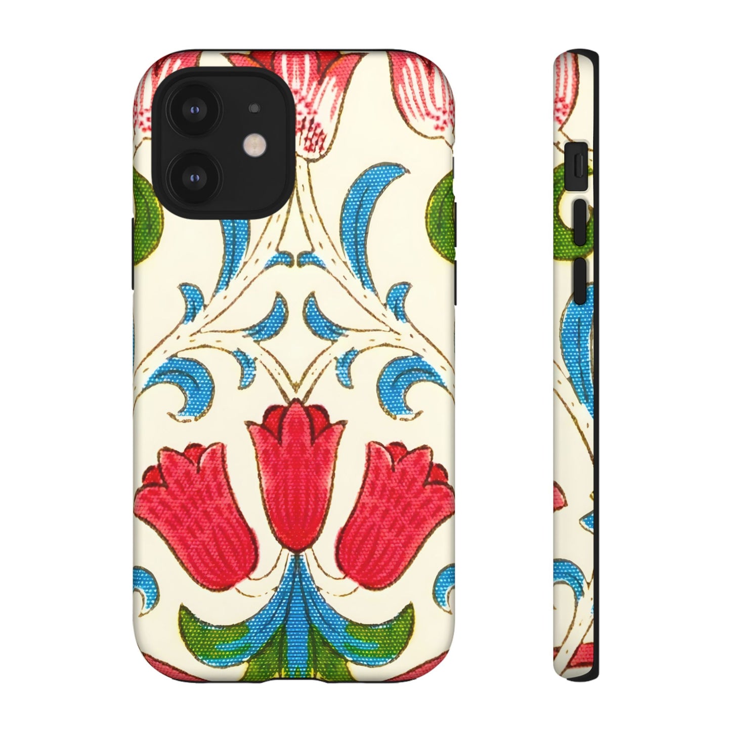 Floral Phone Case - Tough Cases | Stylish Protection, Gift for Her, Boho Phone Cover, Spring Accessory, Cute Tech