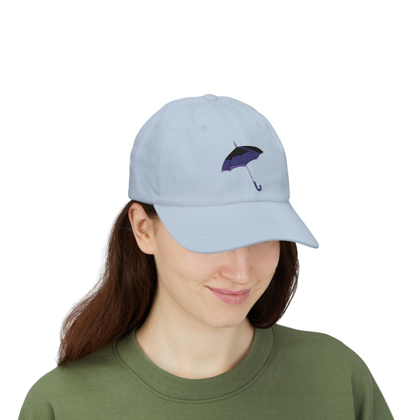 Embroidered Umbrella Dad Cap, Casual Baseball Hat for Men and Women, Perfect Gift for Dad, Adjustable Cap for Outdoor Activities