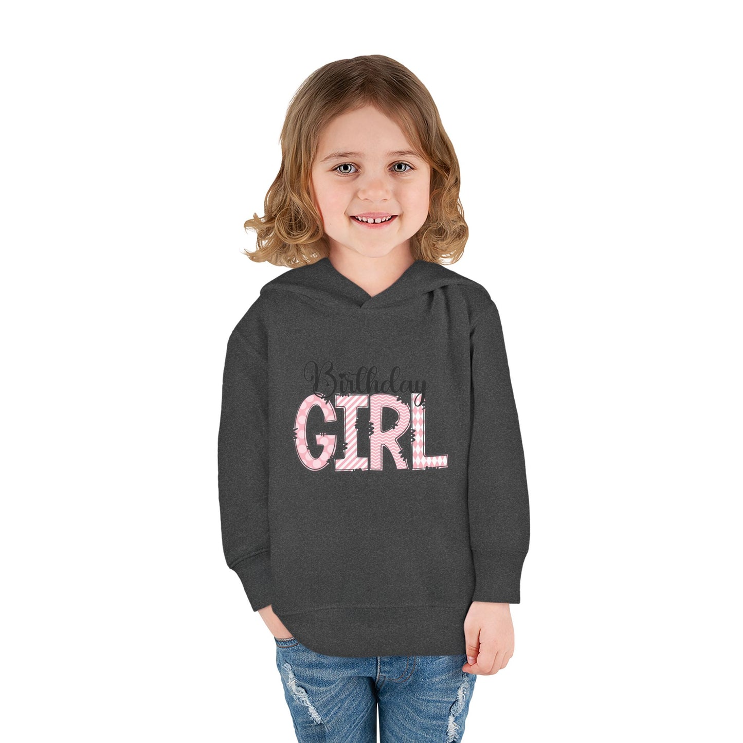 Birthday Girl Toddler Pullover Fleece Hoodie