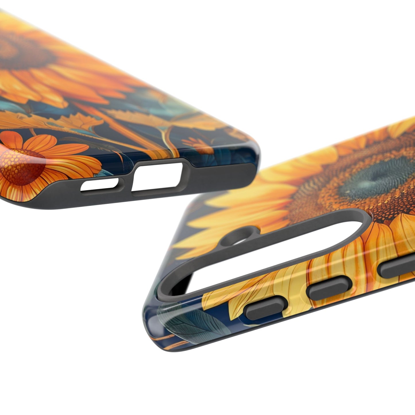 Sunflower Phone Case - Floral Design for Nature Lovers, Cute Spring Accessory, Gift for Her, Eco-Friendly Cover