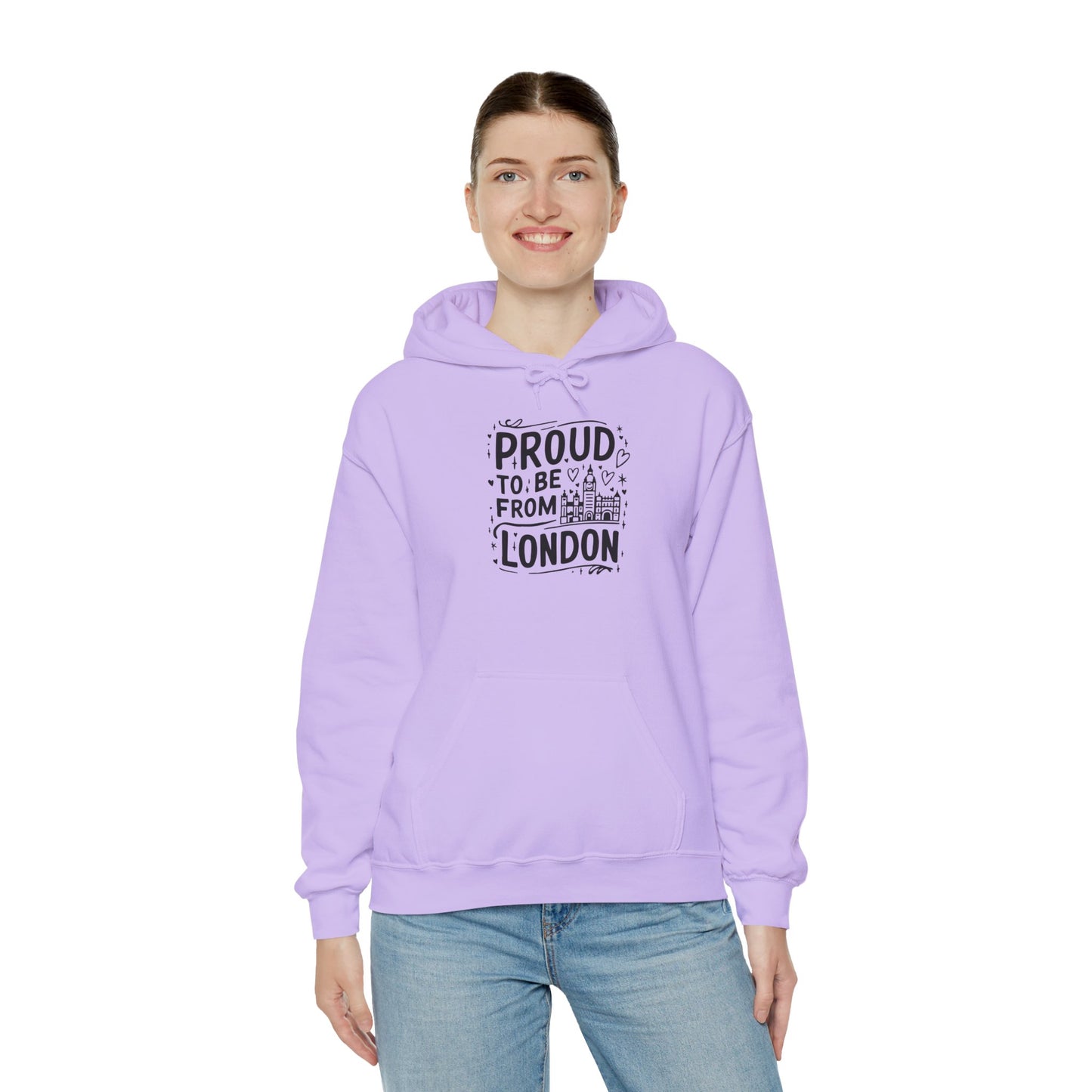 Unisex Heavy Blend™ Hooded Sweatshirt - Proud to be from London