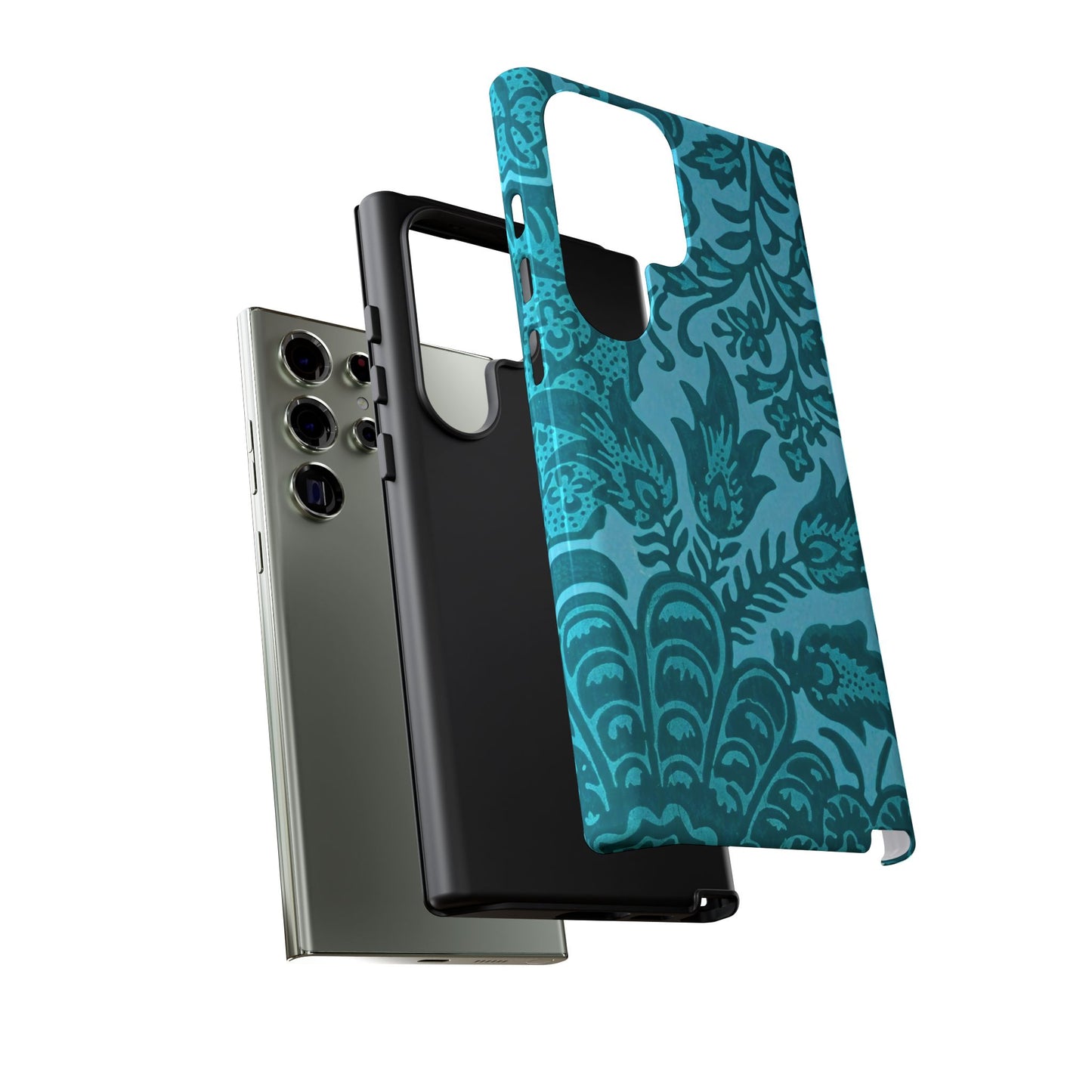 Bohemian Phone Case, Tough Floral Phone Cover, Artistic Phone Protector, Gift for Her, Unique Tech Accessories