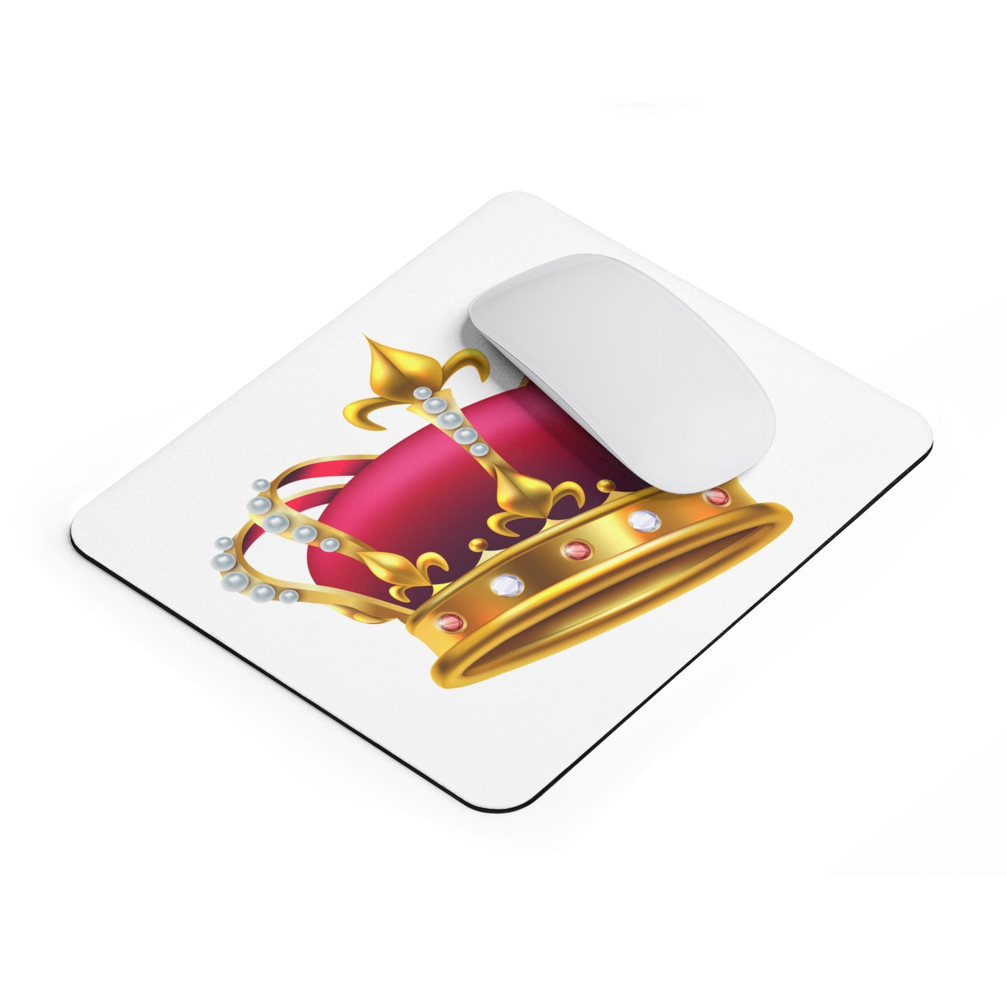 Crown Mouse Pad - Royalty Inspired Desk Accessory, Gamer Gift, Office Decor, Computer Mat, Unique Office Supply