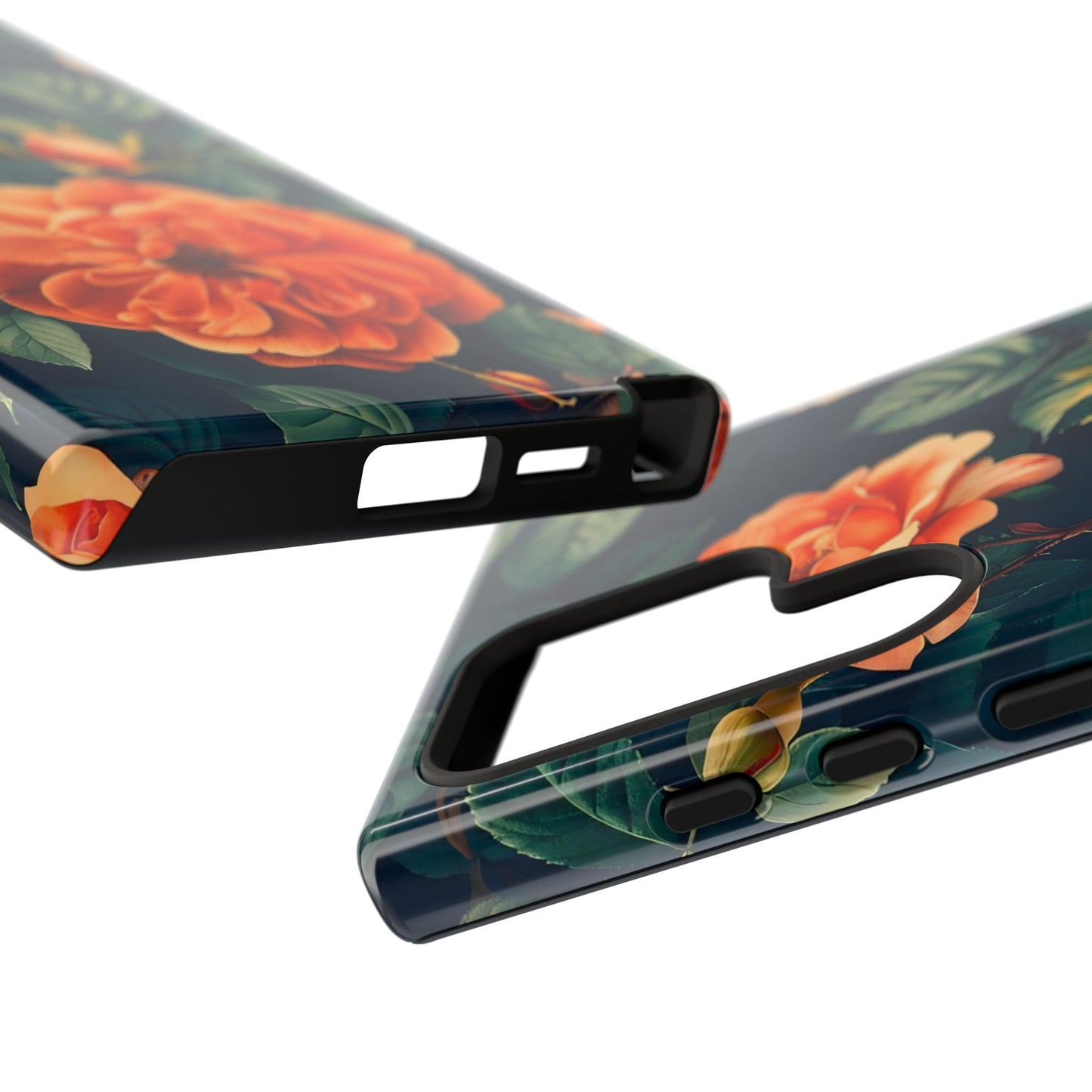 Floral Phone Case, Tough Cases for Nature Lovers, Botanical Design, Phone Protection, Gift for Her, Trending Floral Accessories