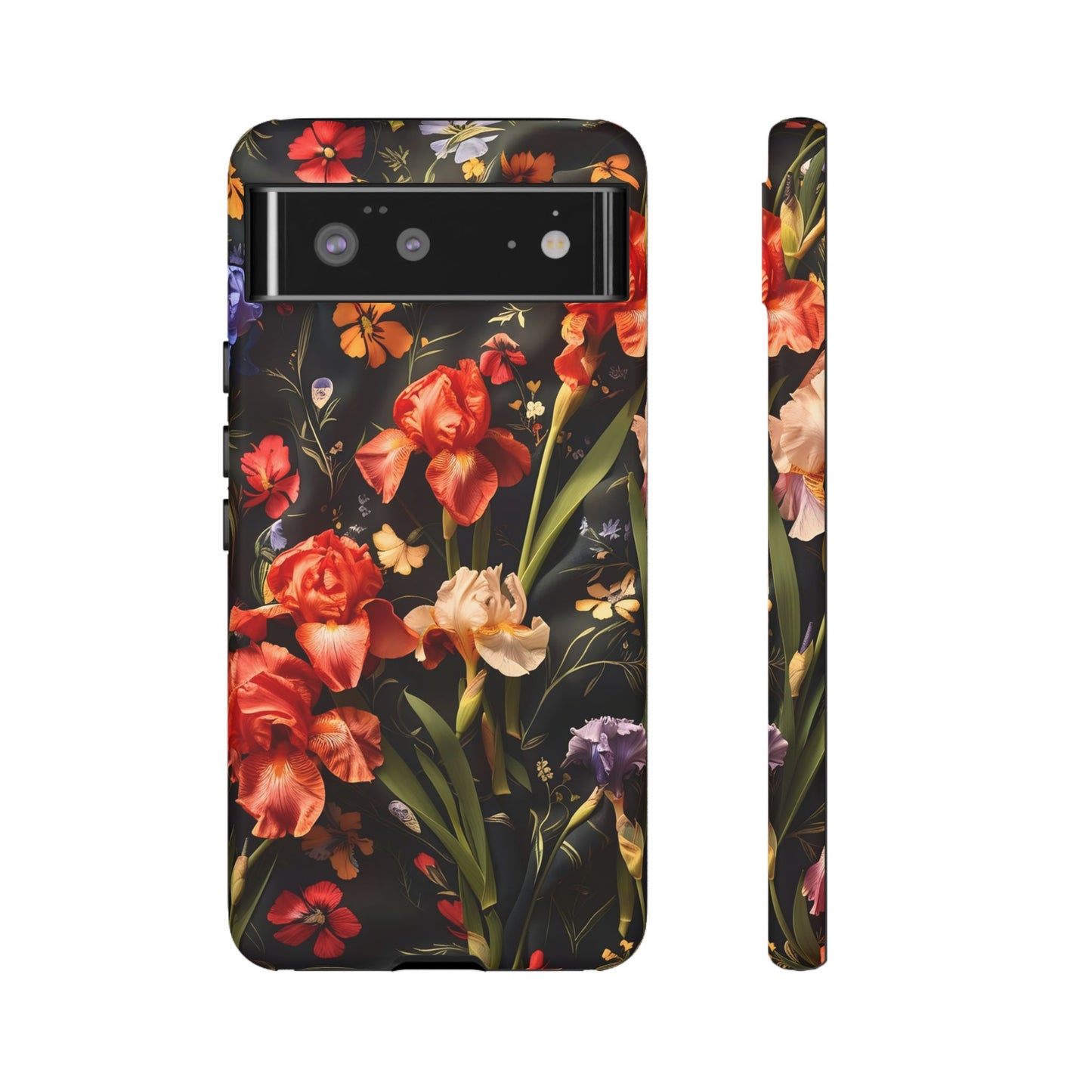 Floral Tough Case for Phone, Durable Protective Phone Cover, Gift for Flower Lovers, Phone Accessories, Spring Vibes