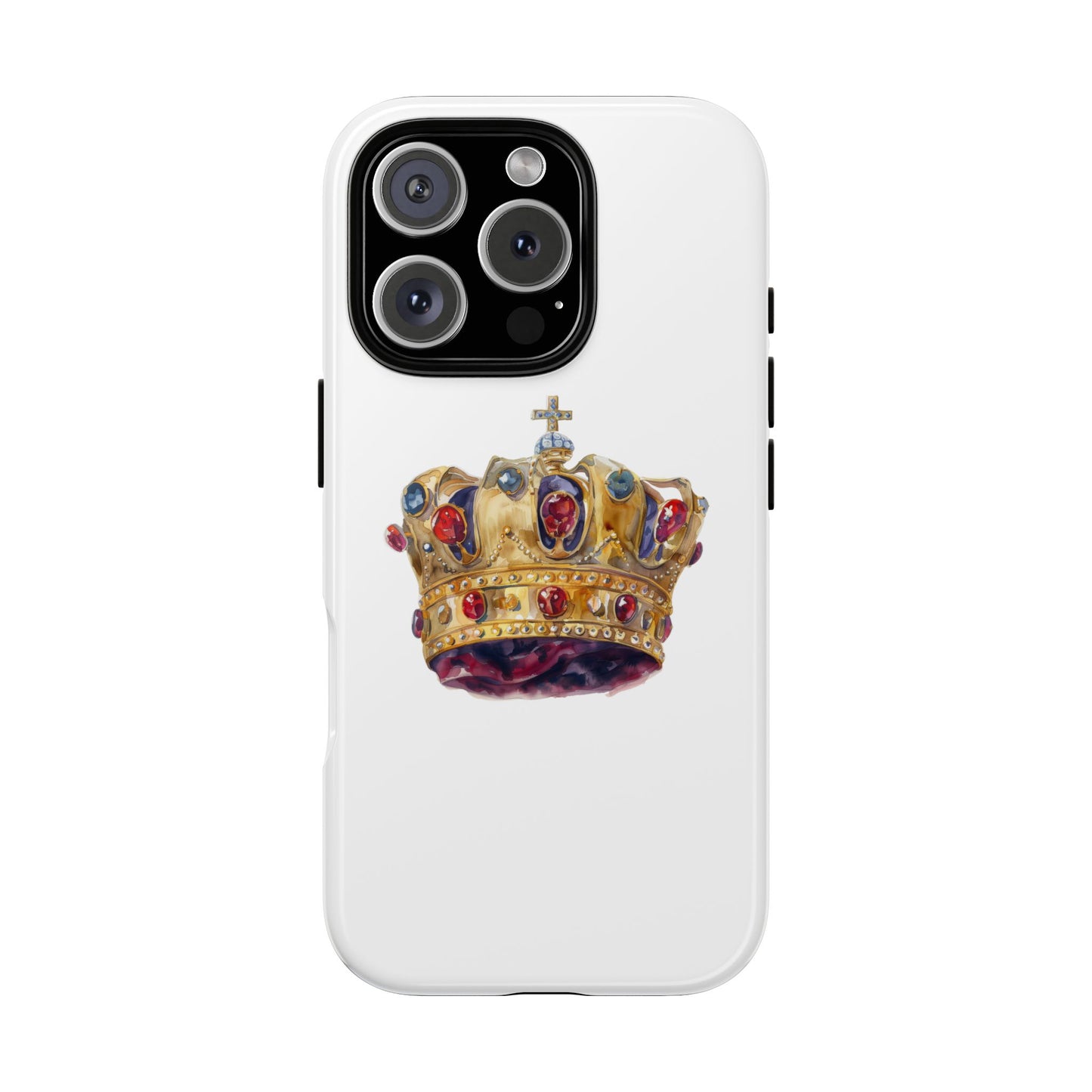 Royal Crown Phone Case | Tough Phone Cases, Stylish Accessories, Gift for Her, Birthday Present, Royalty Vibe