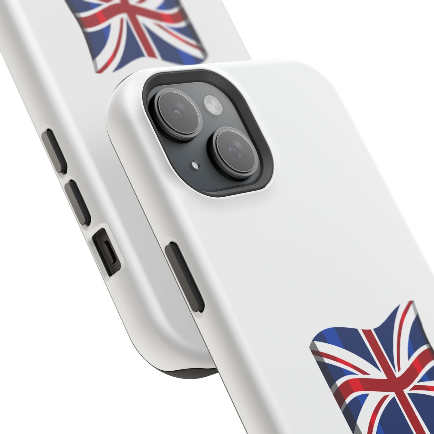 UK Flag Magnetic Phone Case, Durable Tough Cover, Gift for Patriots, Ideal for Travelers, Accessories for Holidays