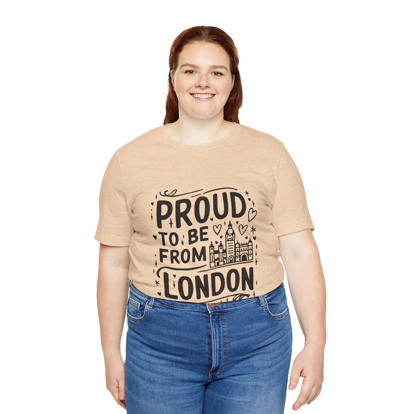 Unisex Jersey Short Sleeve Tee - Proud to be from London