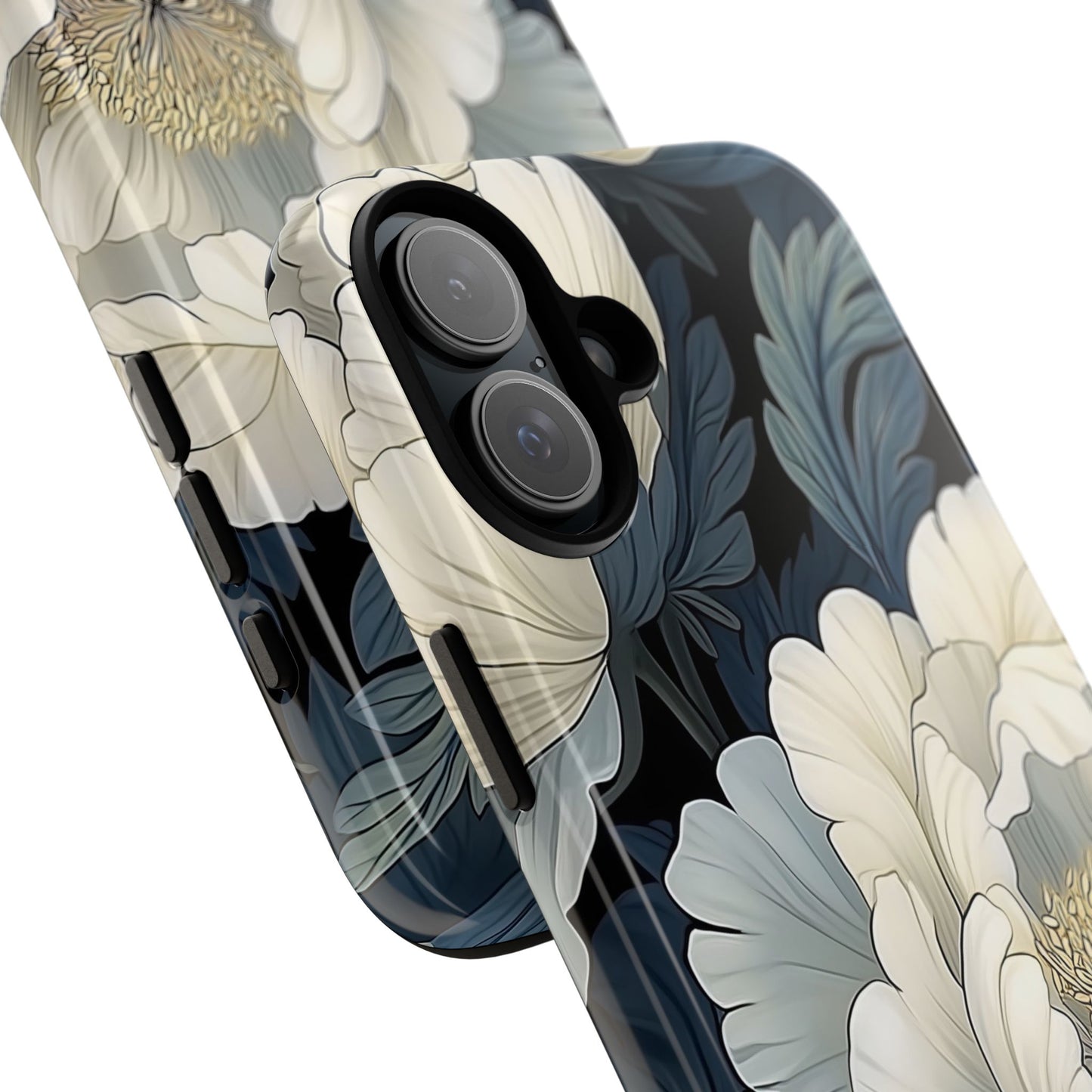 Floral Phone Case - Elegant Tough Cases for Nature Lovers, Stylish Protective Cover for Gifts, Birthdays, Mom's Day, Floral Design