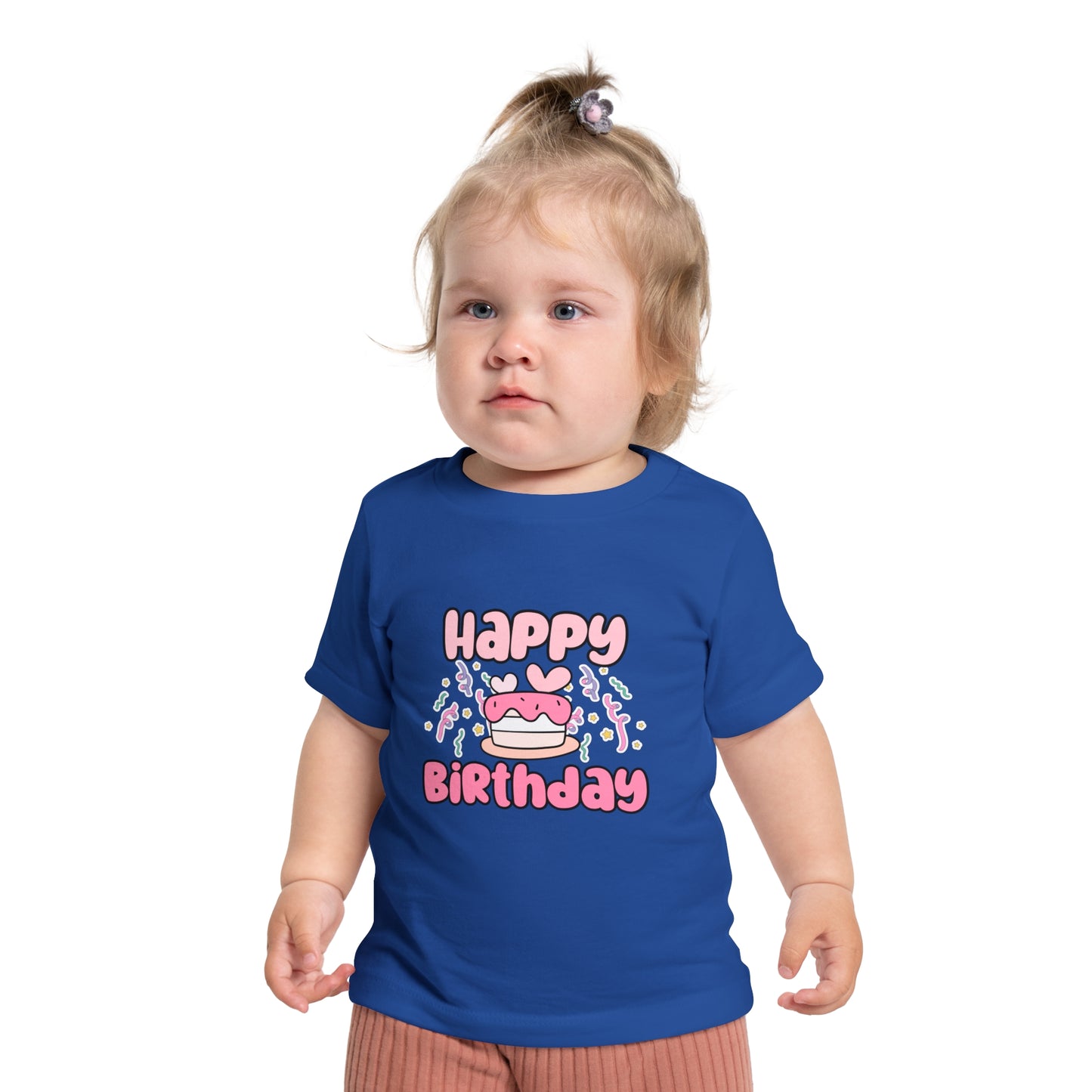 Happy Birthday Baby T-Shirt – Cute Short Sleeve Tee for Little Ones