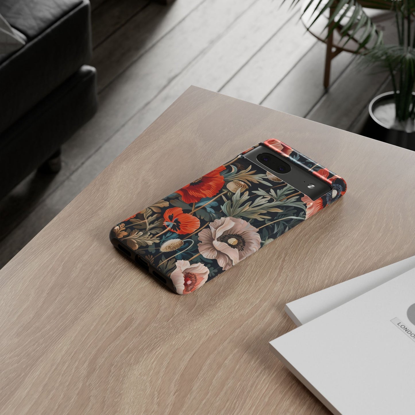 Floral Phone Case - Tough Cases, Flower Design, Chic Tech Accessories, Stylish Gifts, Unique Phone Protectors